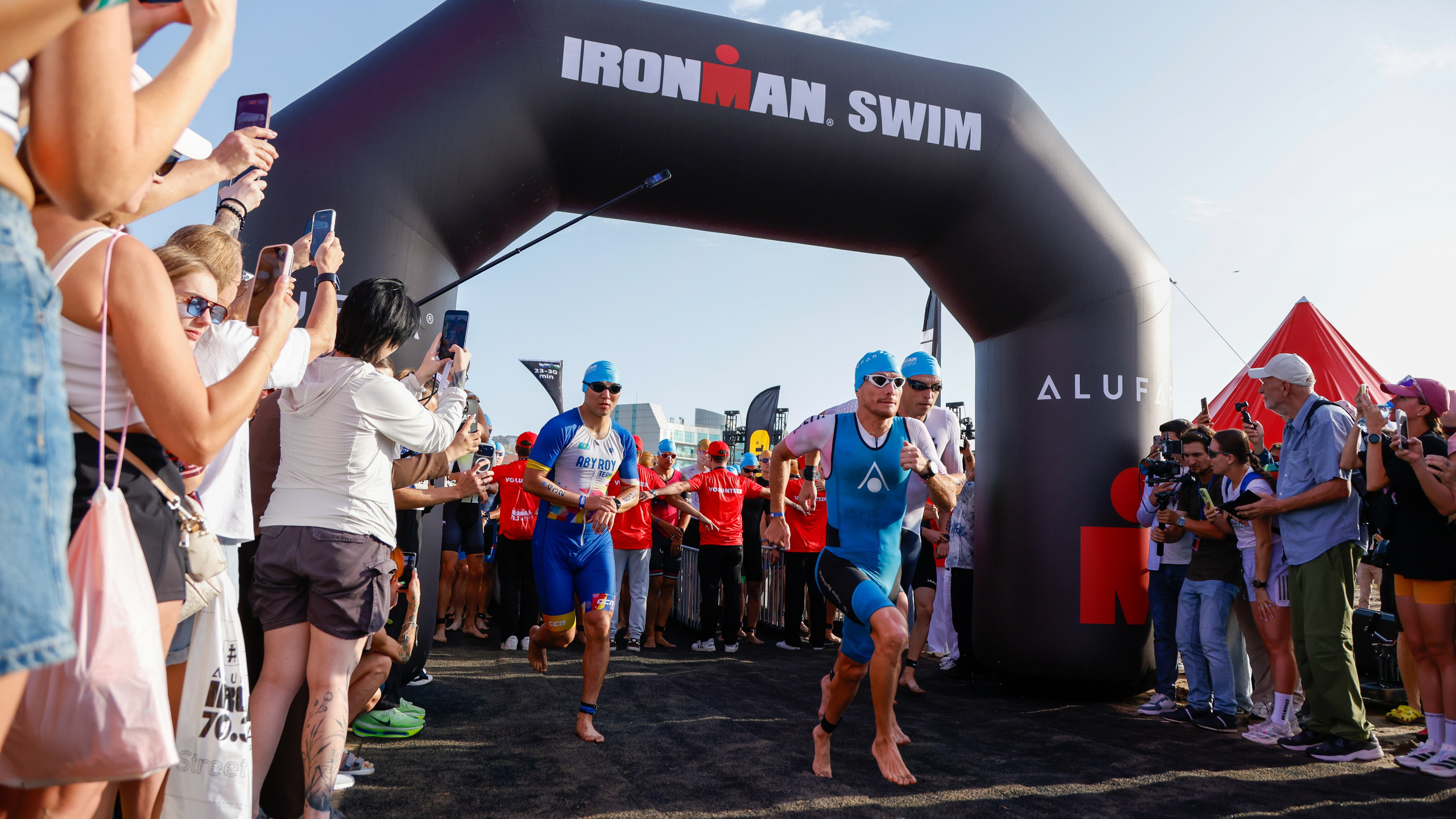 IRONMAN 70.3 Swimming. Commercial, Event, Sport, Food and Product Photographer