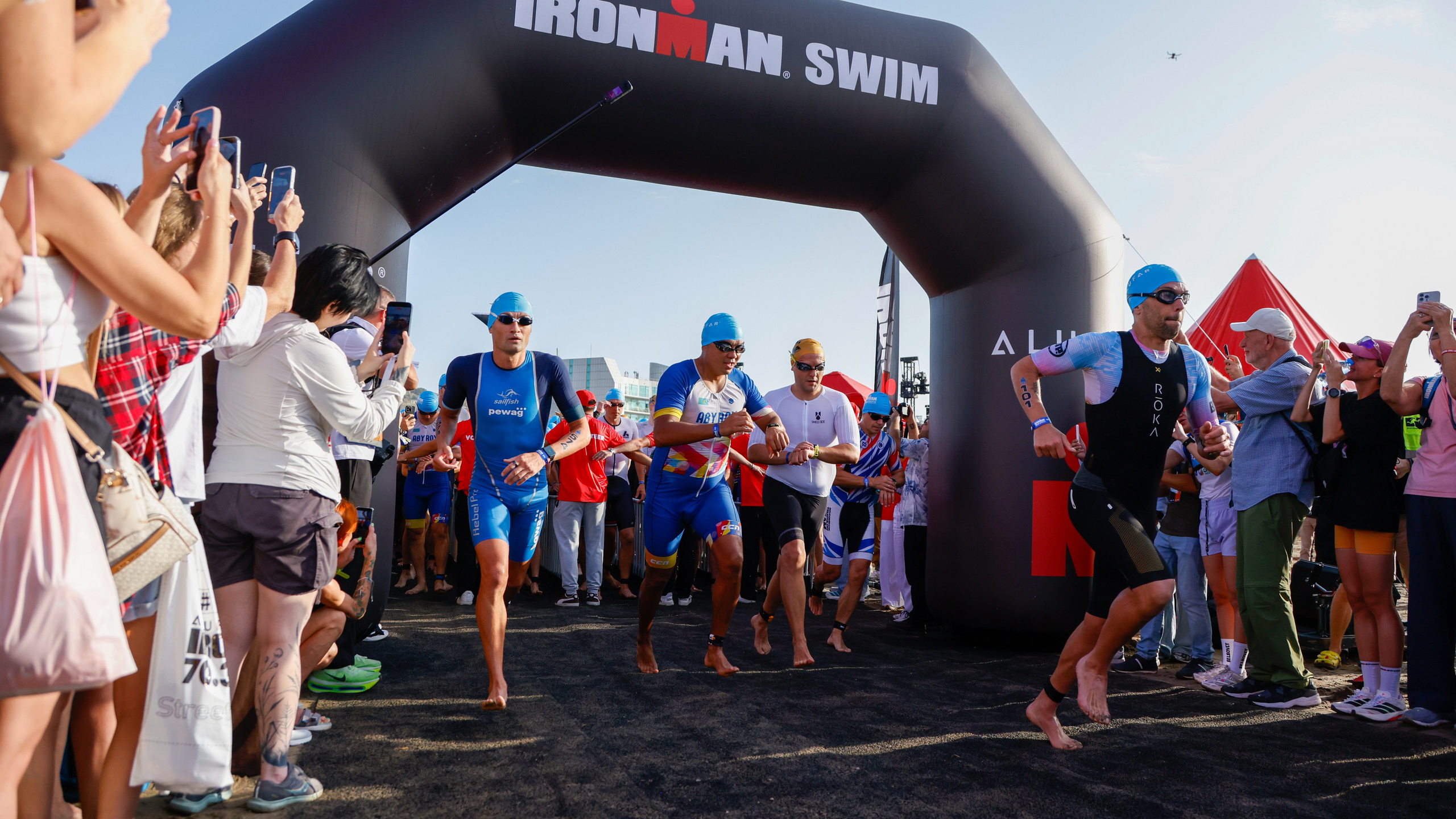 IRONMAN 70.3 Swimming. Commercial, Event, Sport, Food and Product Photographer
