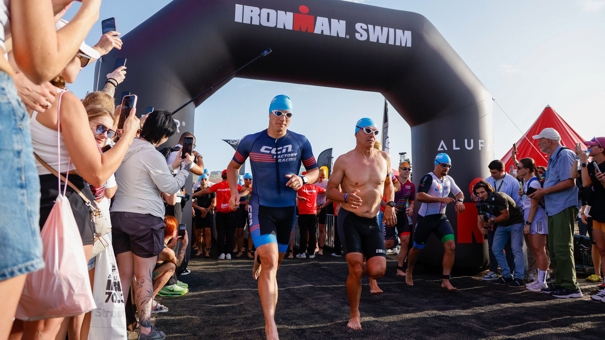 IRONMAN 70.3 Swimming. Commercial, Event, Sport, Food and Product Photographer