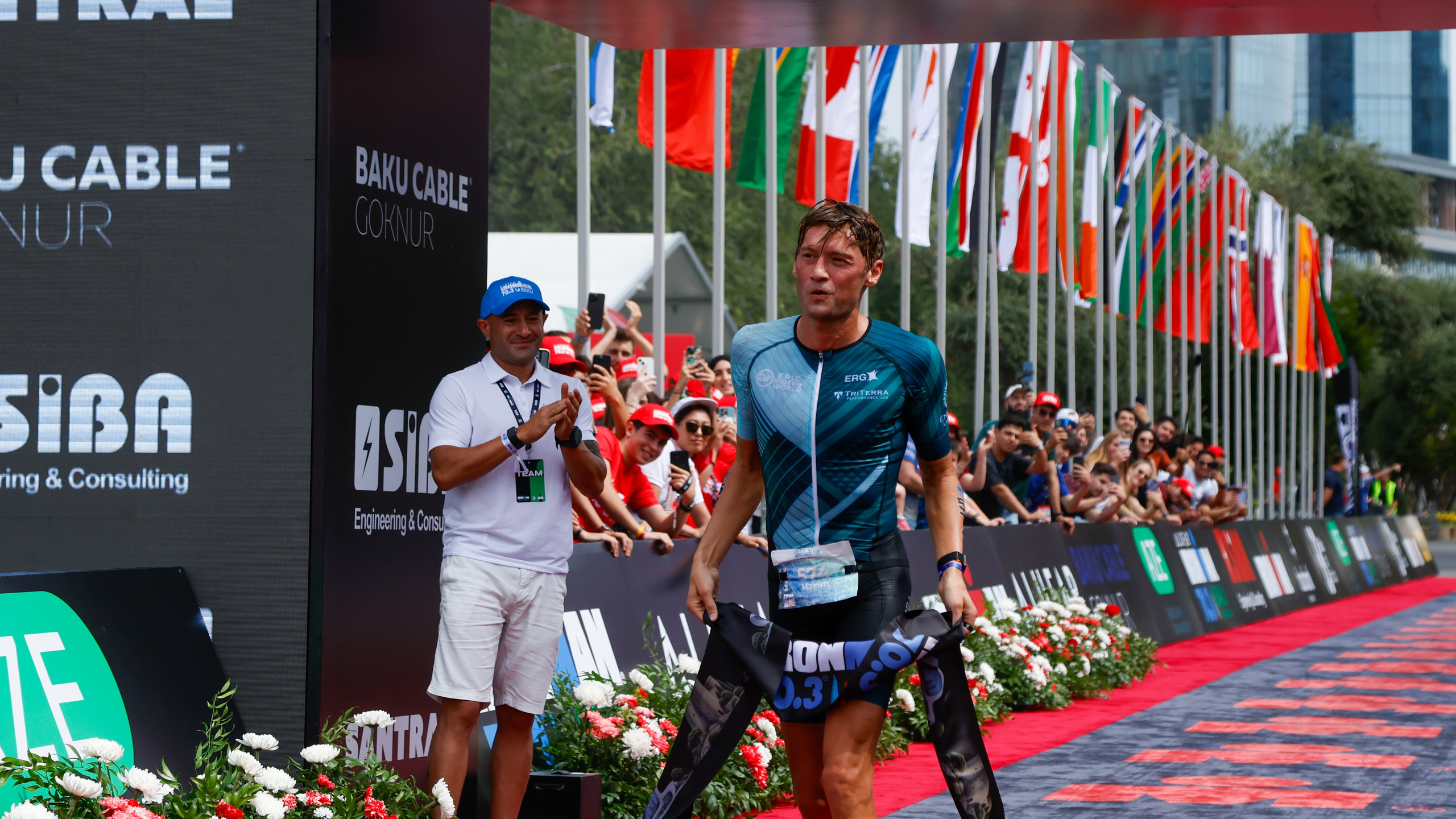 IRONMAN 70.3 Runner. Commercial, Event, Sport, Food and Product Photographer