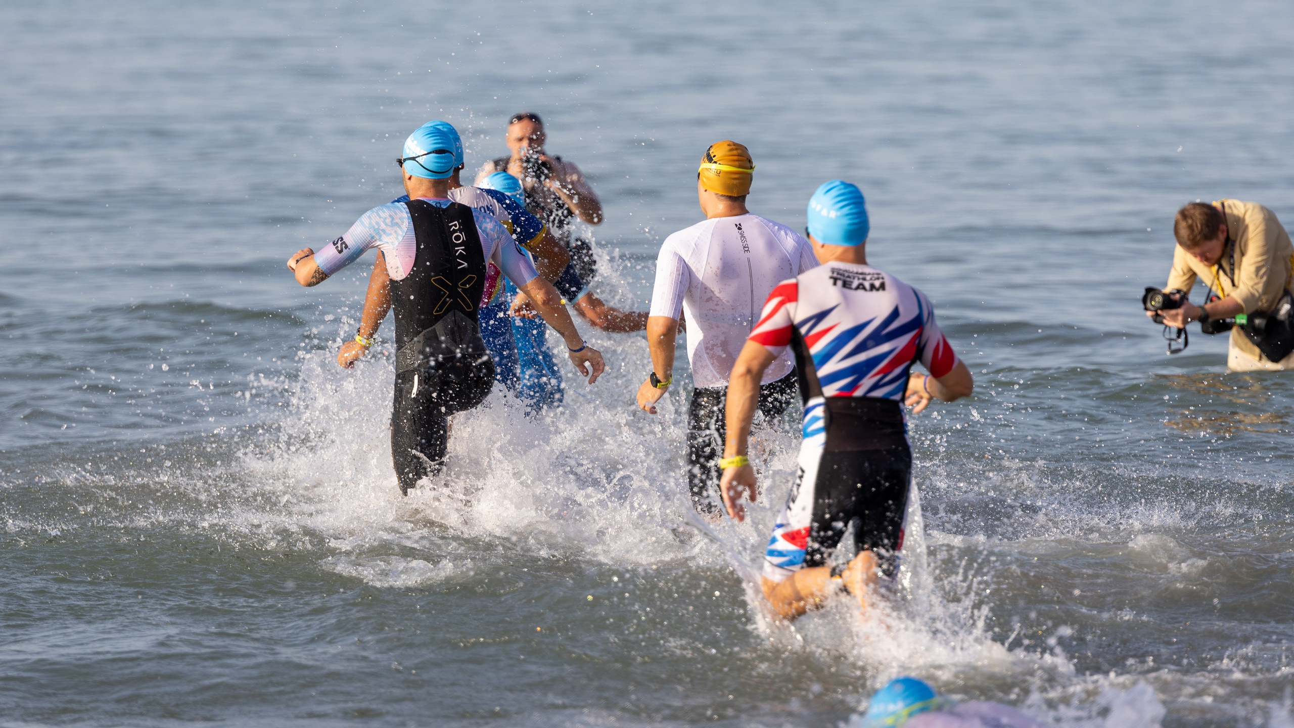IRONMAN 70.3 Swimming. Commercial, Event, Sport, Food and Product Photographer