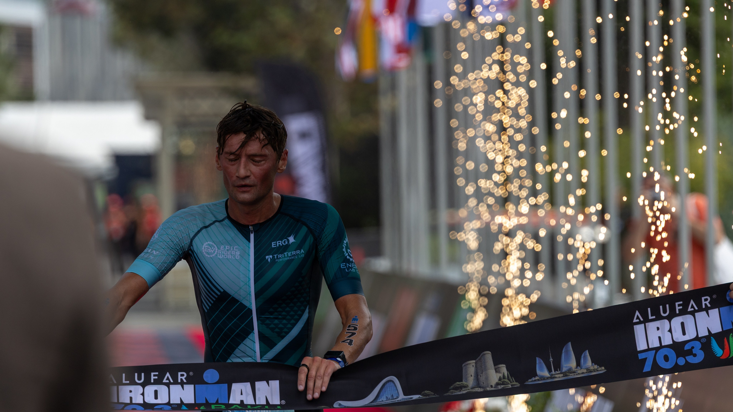 IRONMAN 70.3 Runner. Commercial, Event, Sport, Food and Product Photographer