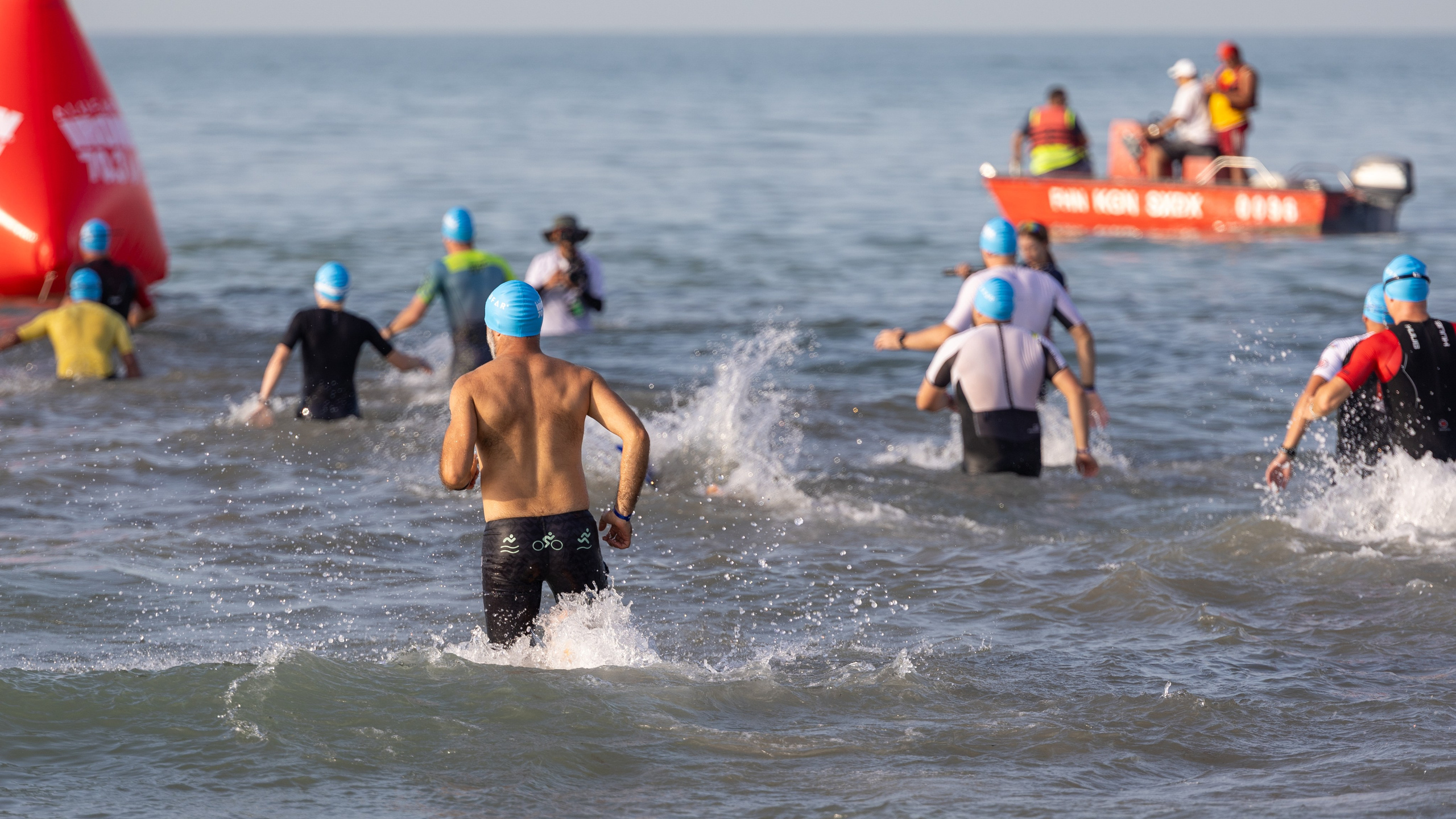 IRONMAN 70.3 Swimming. Commercial, Event, Sport, Food and Product Photographer
