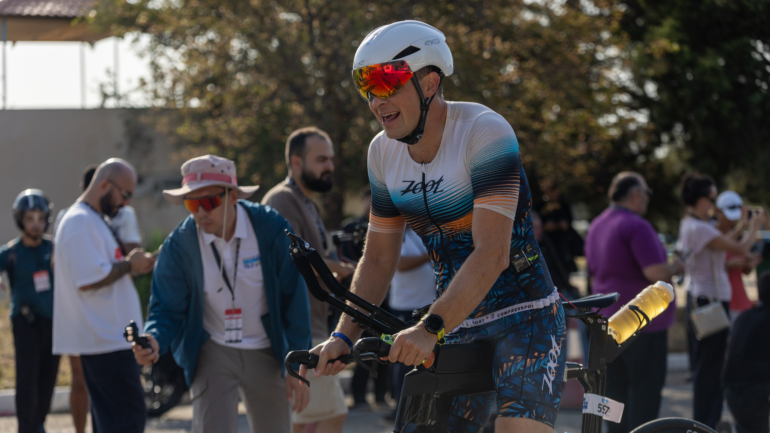 IRONMAN 70.3 Bicycle. Commercial, Event, Sport, Food and Product Photographer