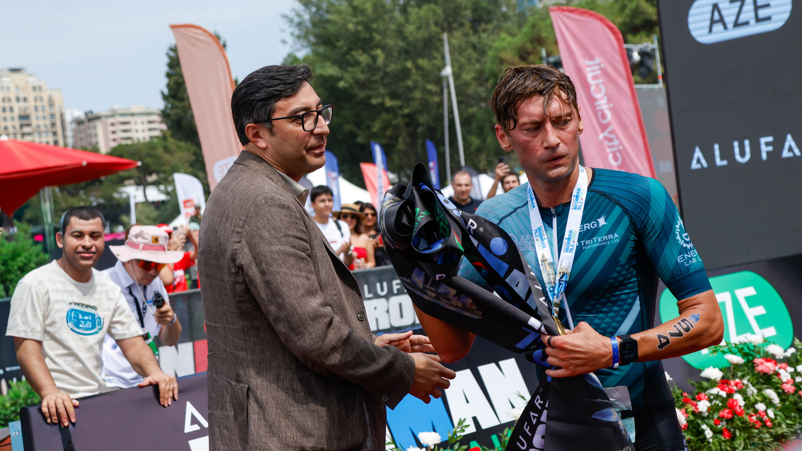 IRONMAN 70.3 Runner. Commercial, Event, Sport, Food and Product Photographer