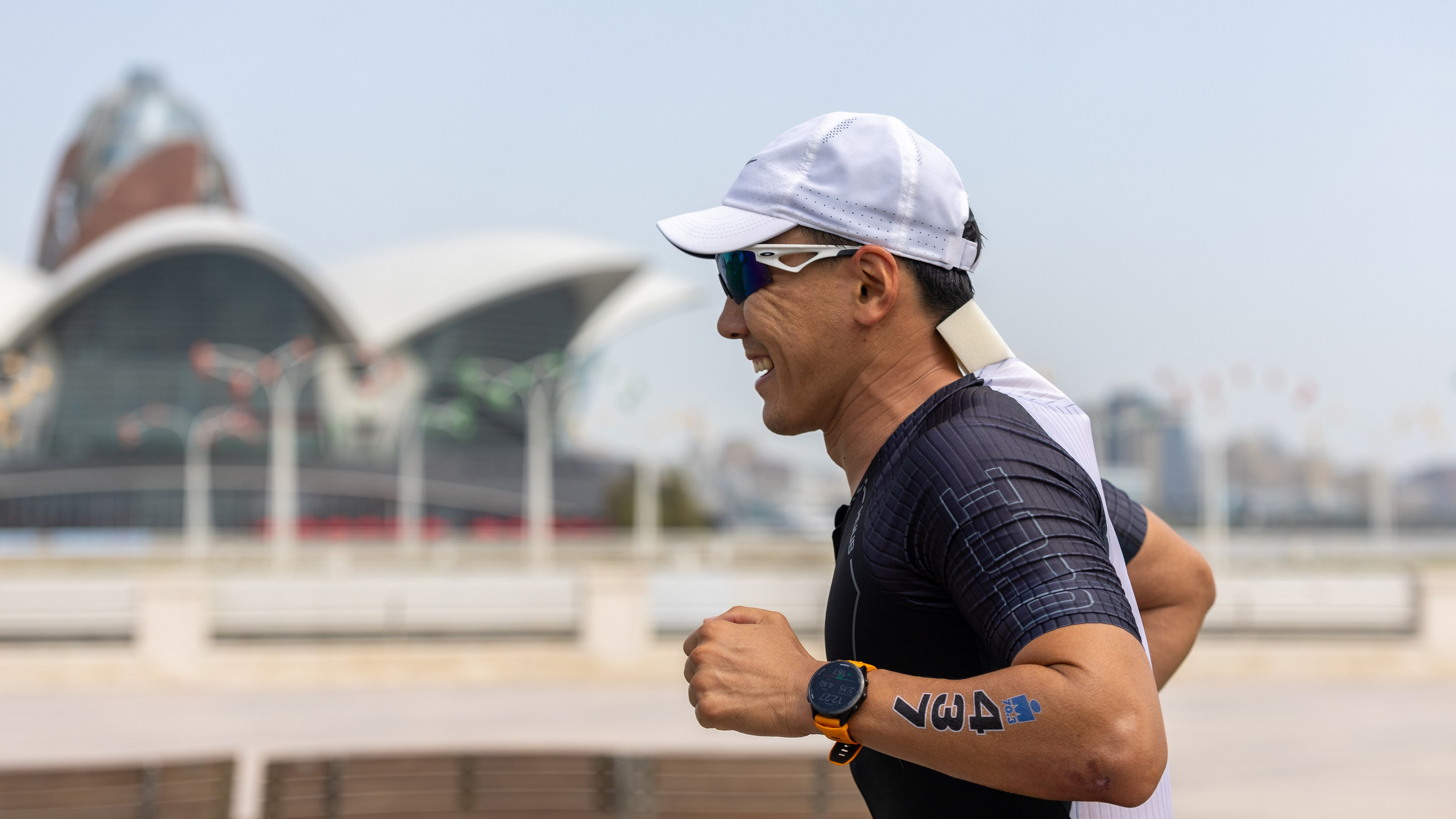 IRONMAN 70.3 Runner. Commercial, Event, Sport, Food and Product Photographer