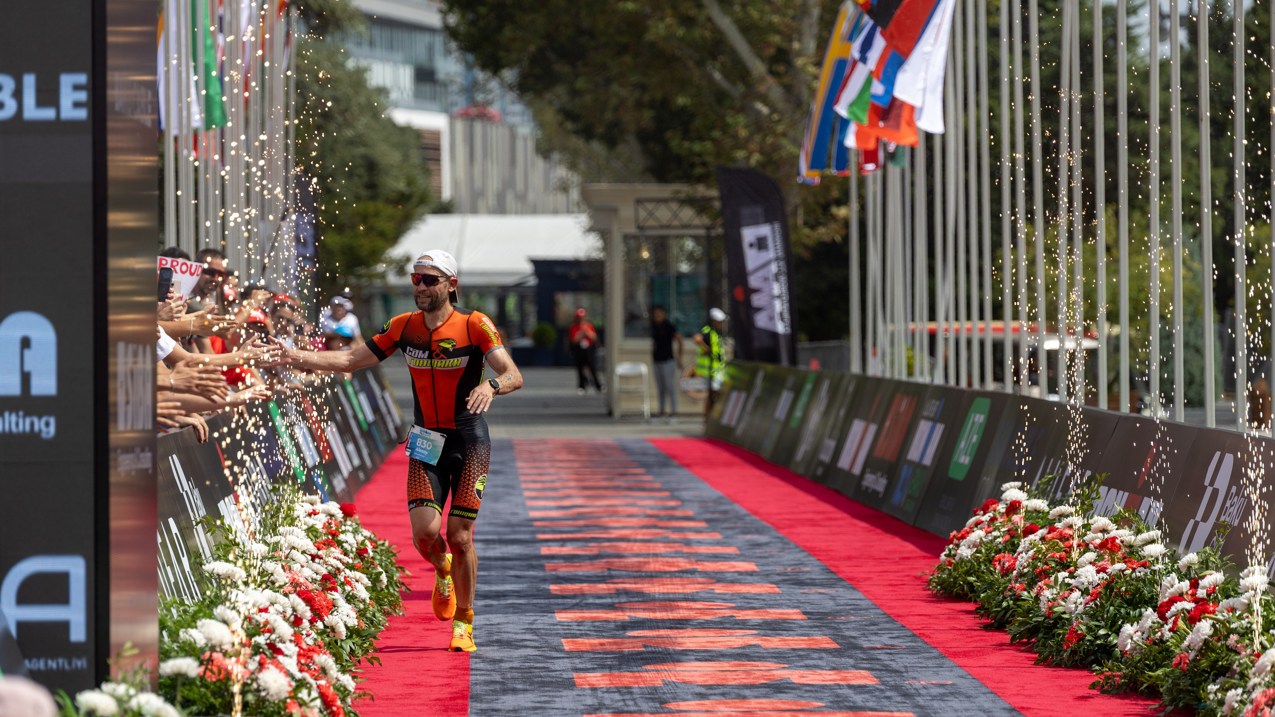 IRONMAN 70.3 Runner. Commercial, Event, Sport, Food and Product Photographer