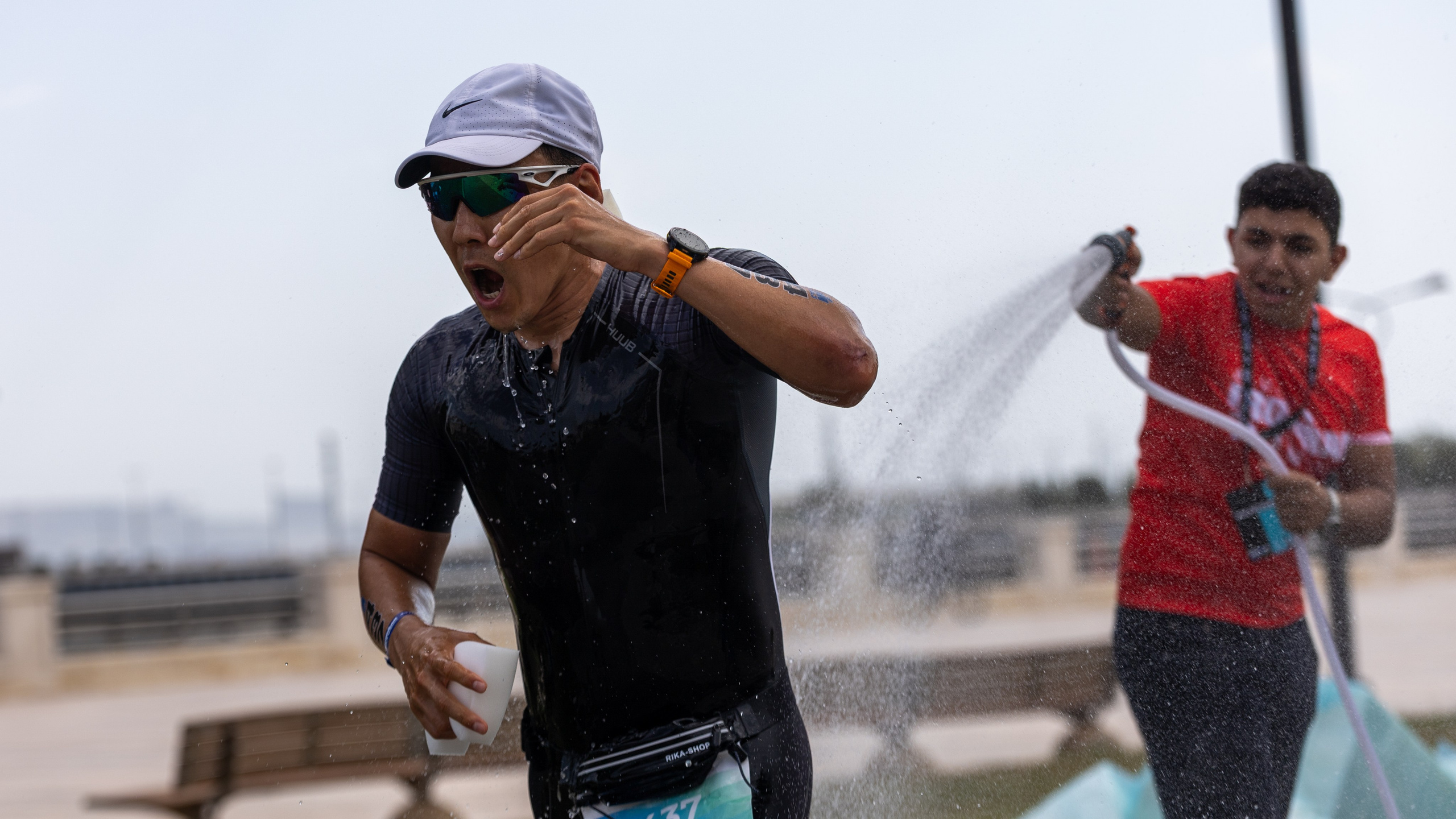 IRONMAN 70.3 Runner. Commercial, Event, Sport, Food and Product Photographer