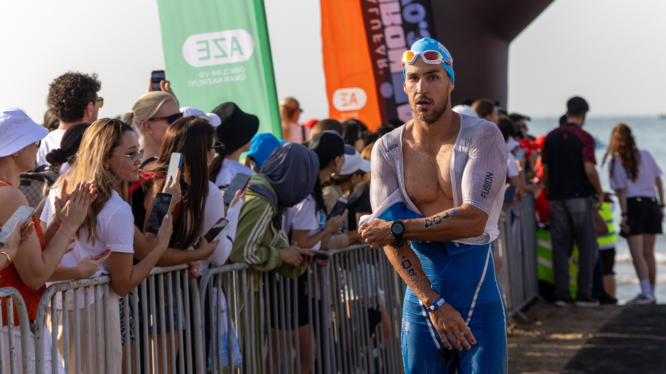 IRONMAN 70.3 Swimming. Commercial, Event, Sport, Food and Product Photographer