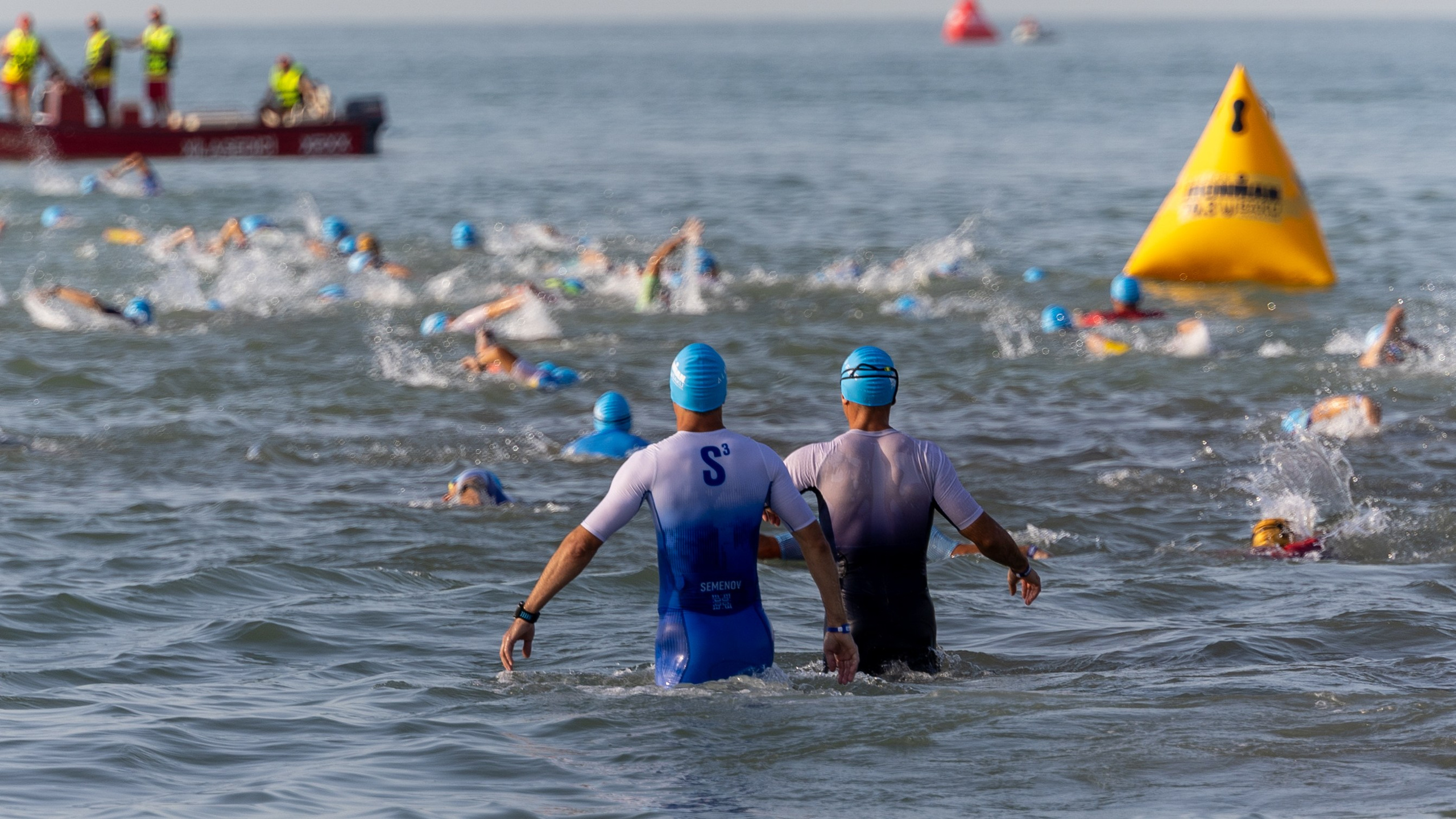 IRONMAN 70.3 Swimming. Commercial, Event, Sport, Food and Product Photographer