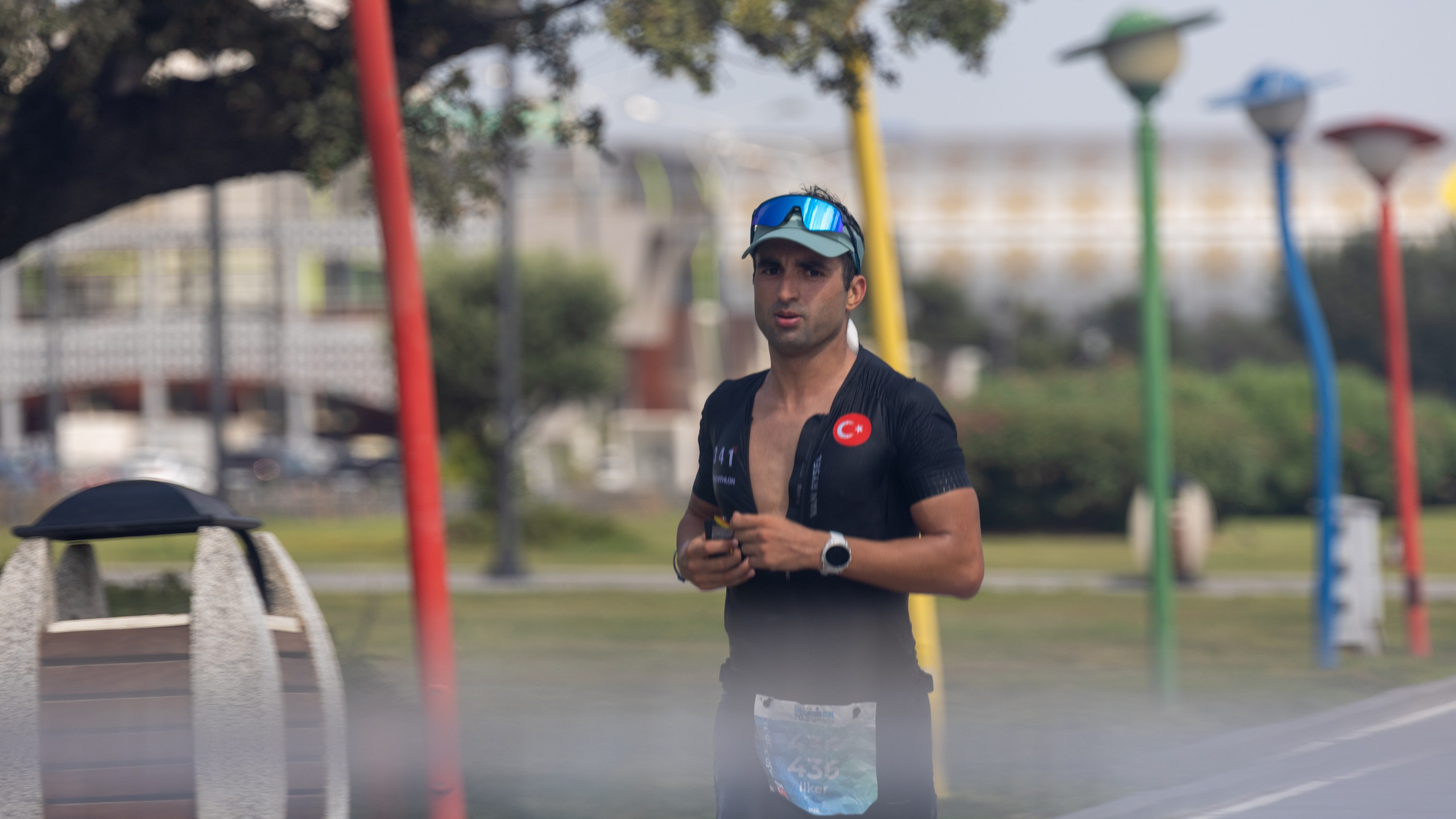 IRONMAN 70.3 Runner. Commercial, Event, Sport, Food and Product Photographer