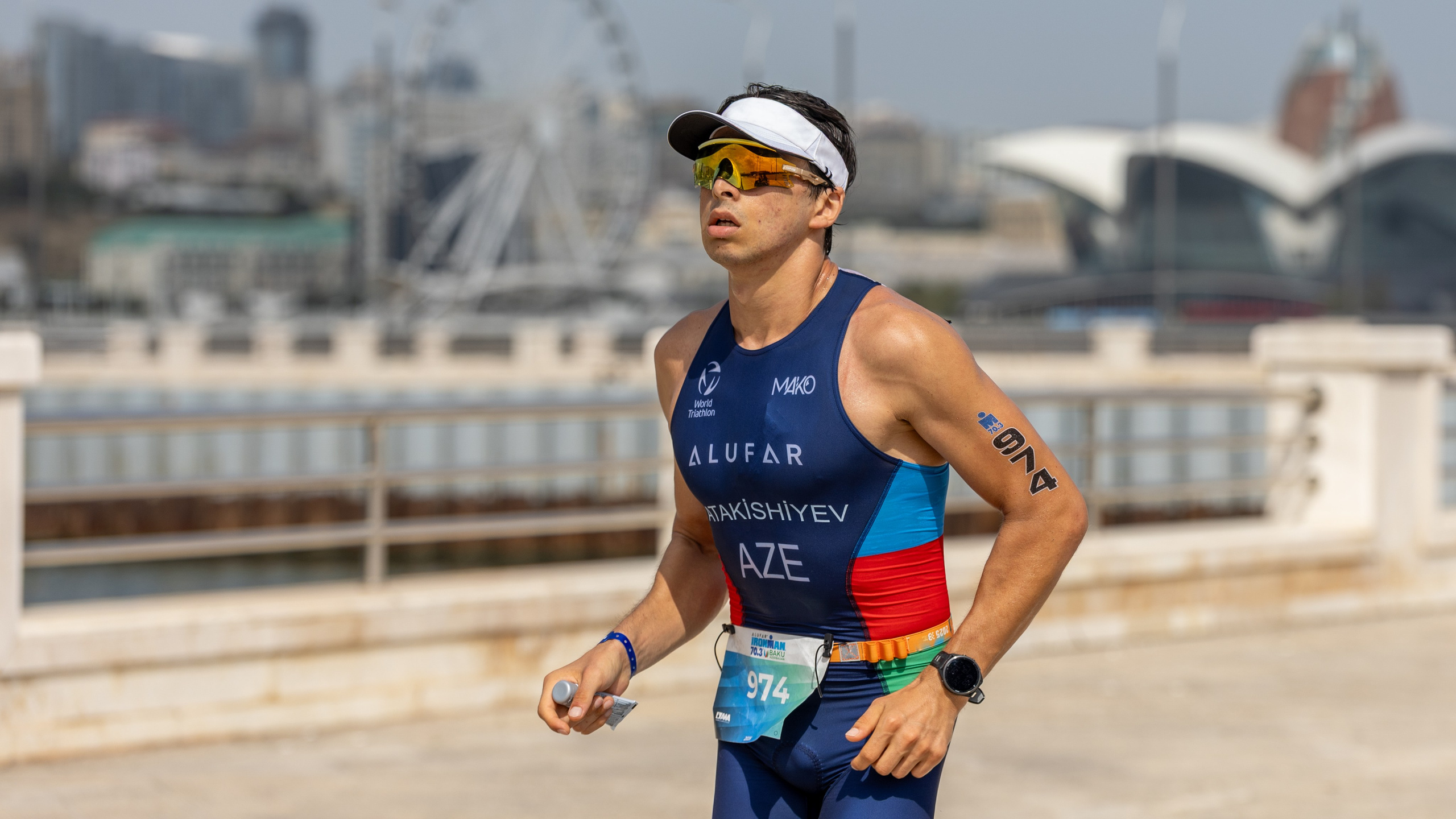 IRONMAN 70.3 Runner. Commercial, Event, Sport, Food and Product Photographer