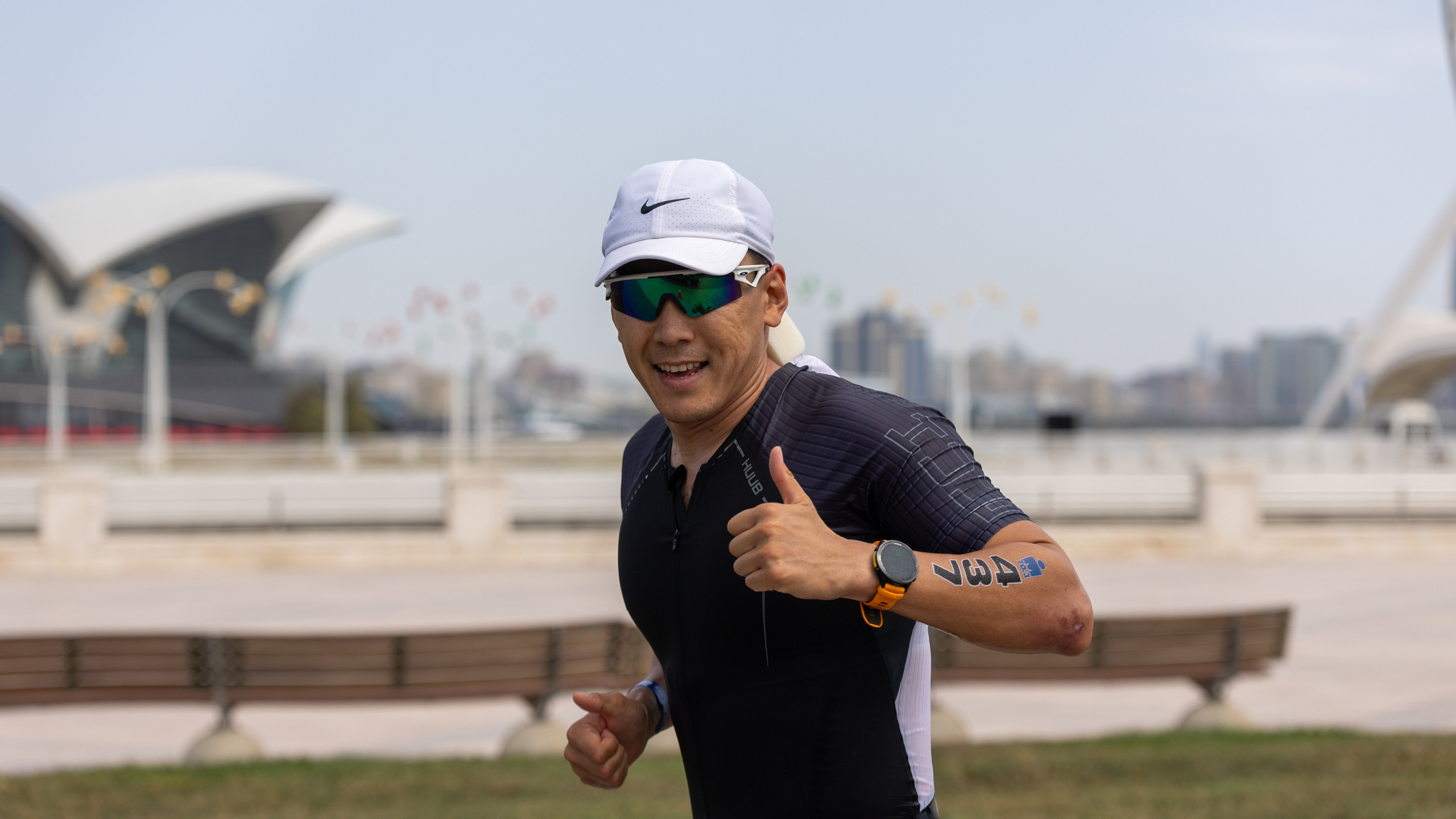 IRONMAN 70.3 Runner. Commercial, Event, Sport, Food and Product Photographer