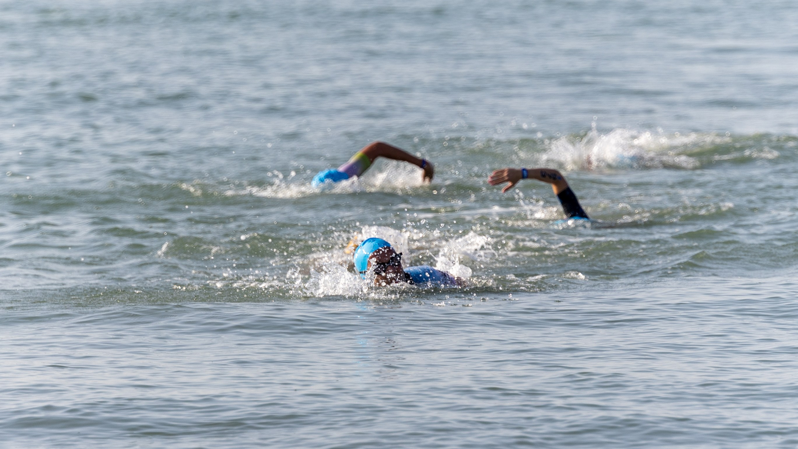 IRONMAN 70.3 Swimming. Commercial, Event, Sport, Food and Product Photographer