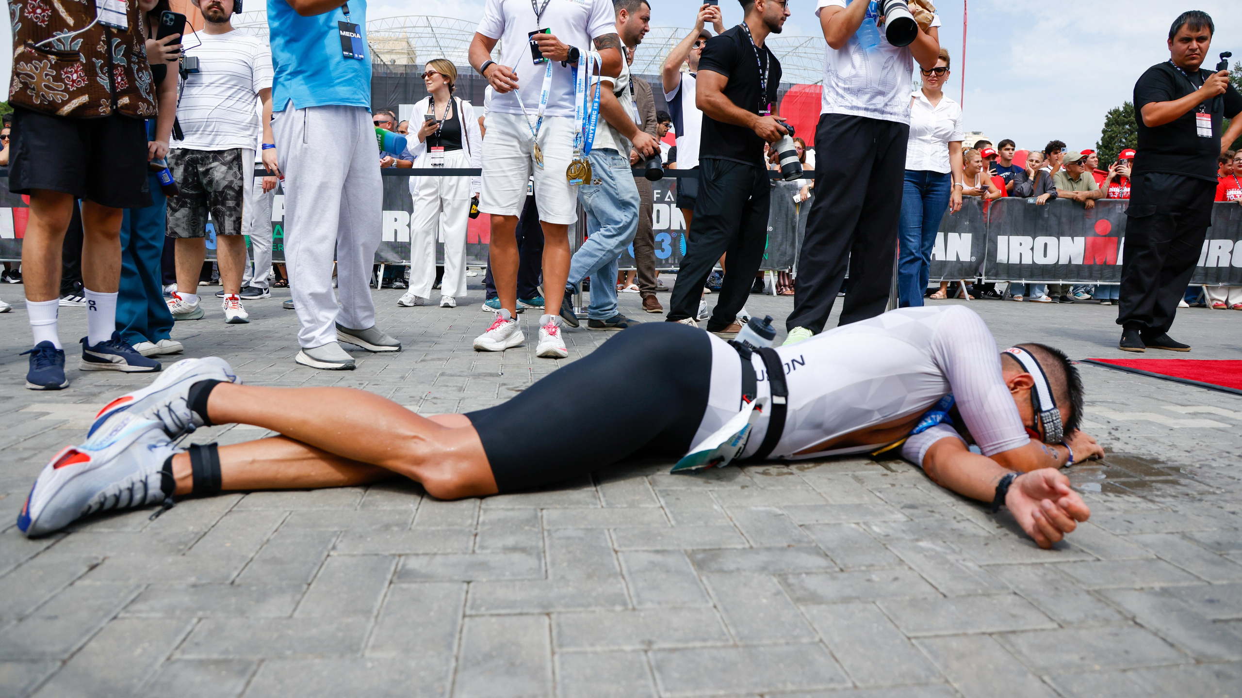 IRONMAN 70.3 Runner. Commercial, Event, Sport, Food and Product Photographer