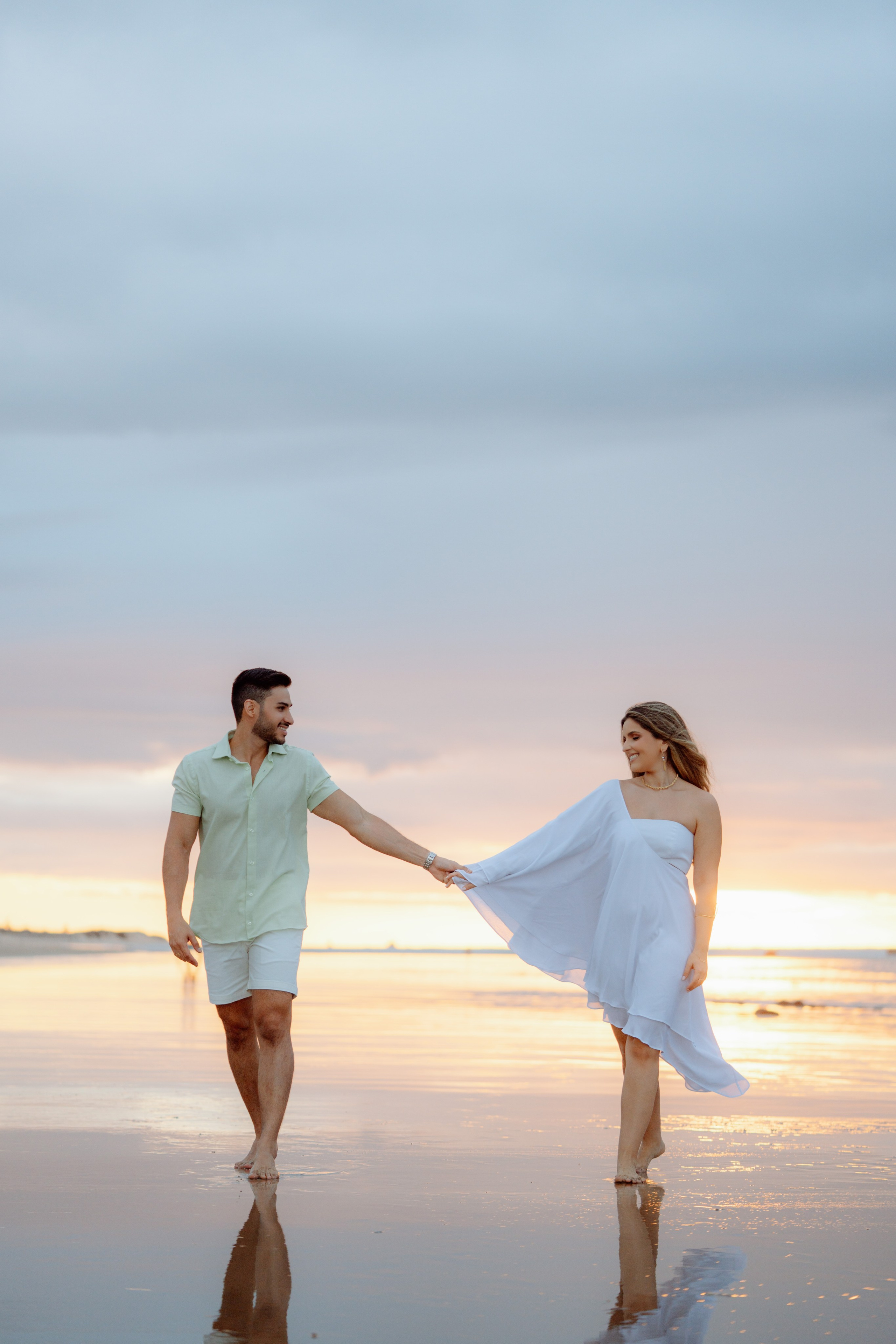 Raquel e Andrey. Luz suave, direção leve e fotos que captam quem realmente você é