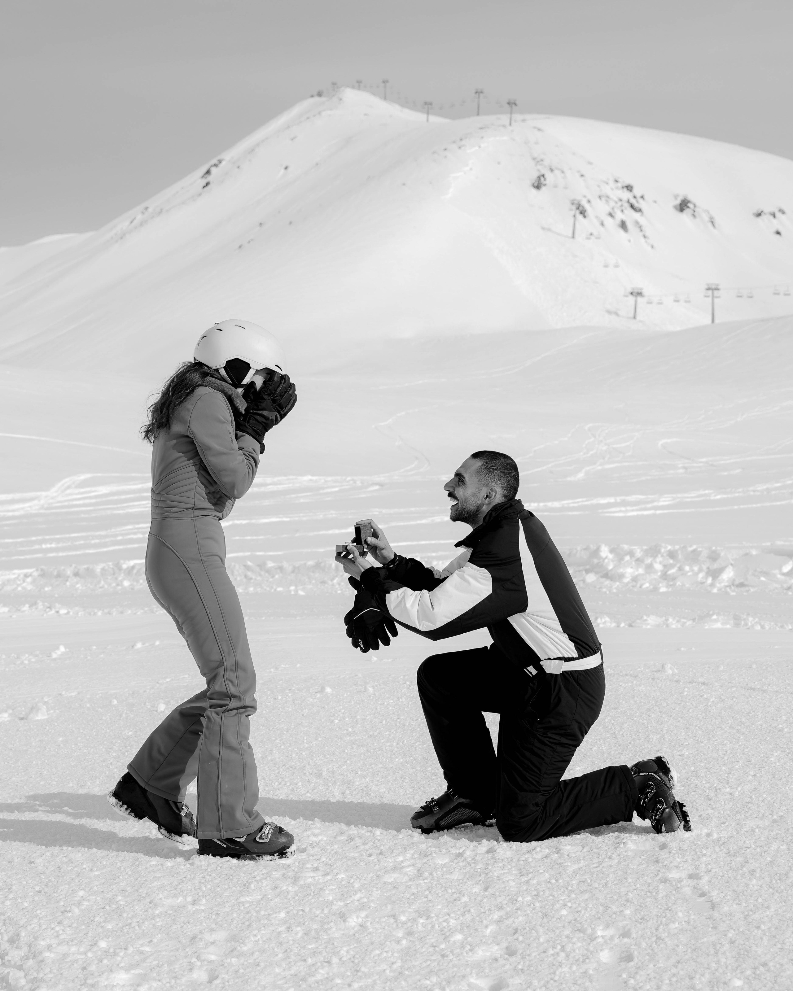 Mountain Proposals. Proposal & Wedding Photographer in Georgia | Gudauri & Kazbegi
