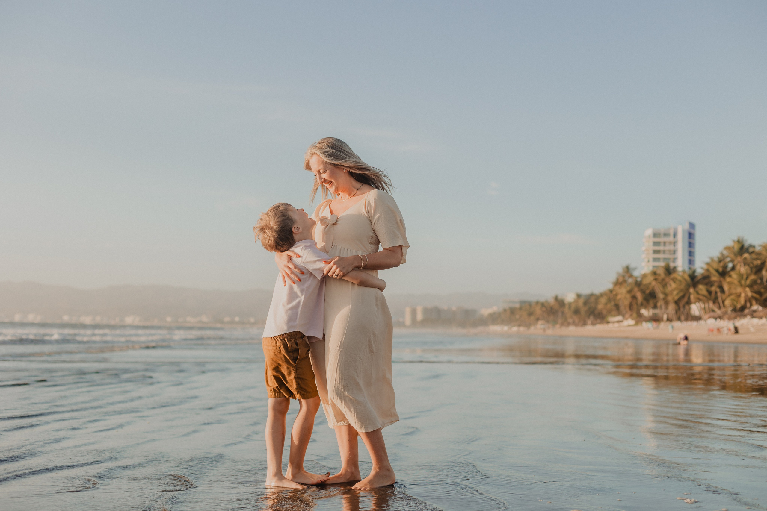 Laughter, Sand, and Sea: A Family Session in Nuevo Vallarta