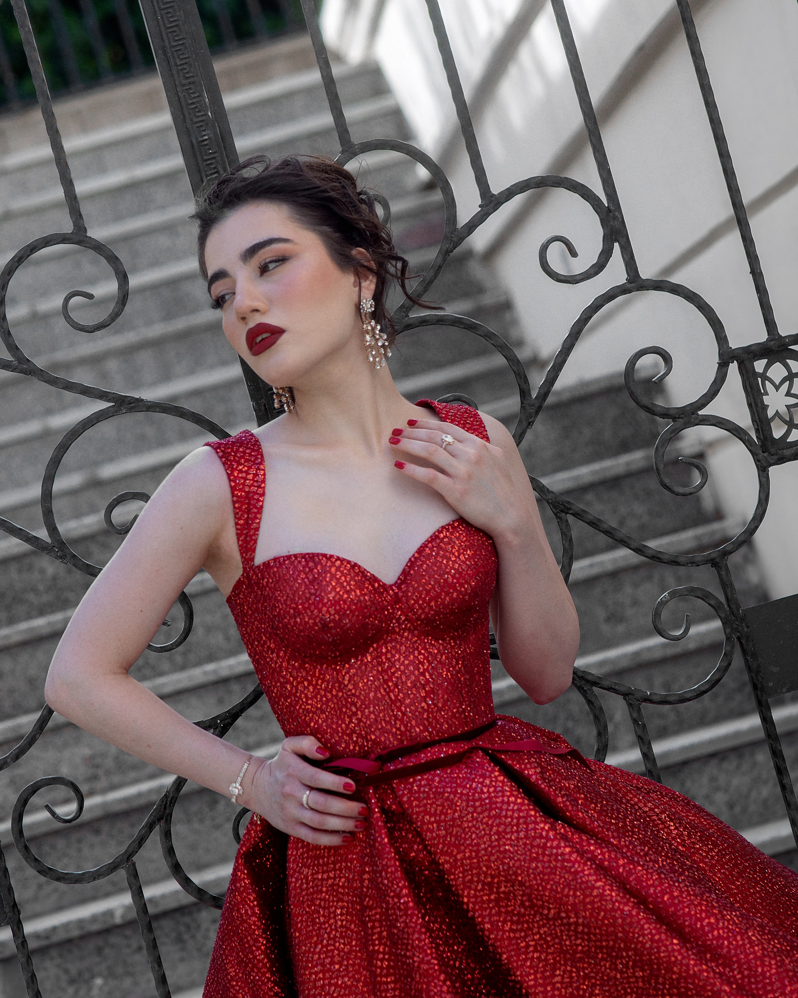 Flaming Red Glamour. Fotograf Baku