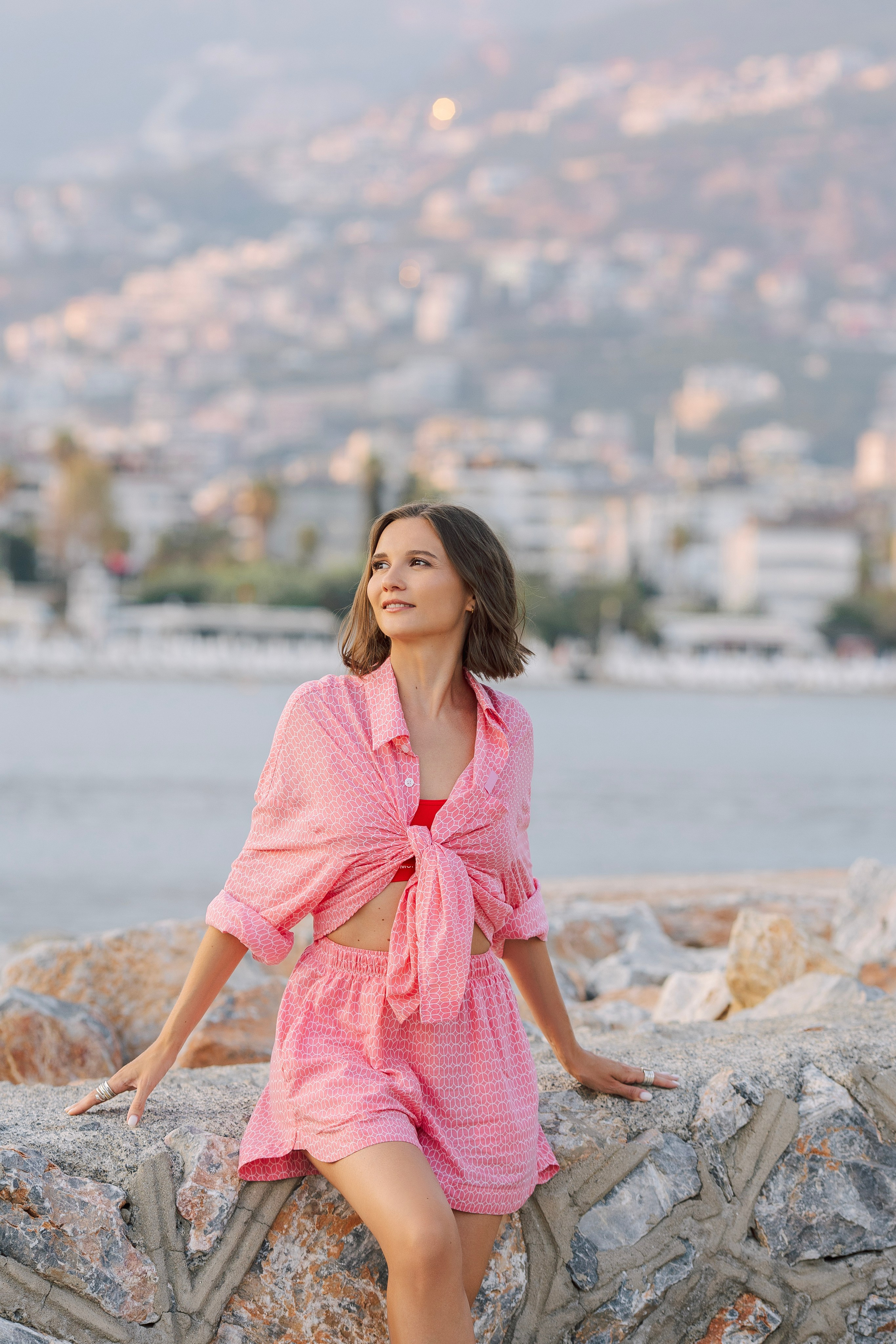 Individual photo session in the streets and port of Alanya. Professional Photographer in Alanya, Side, Belek, Antalya. Turkiye