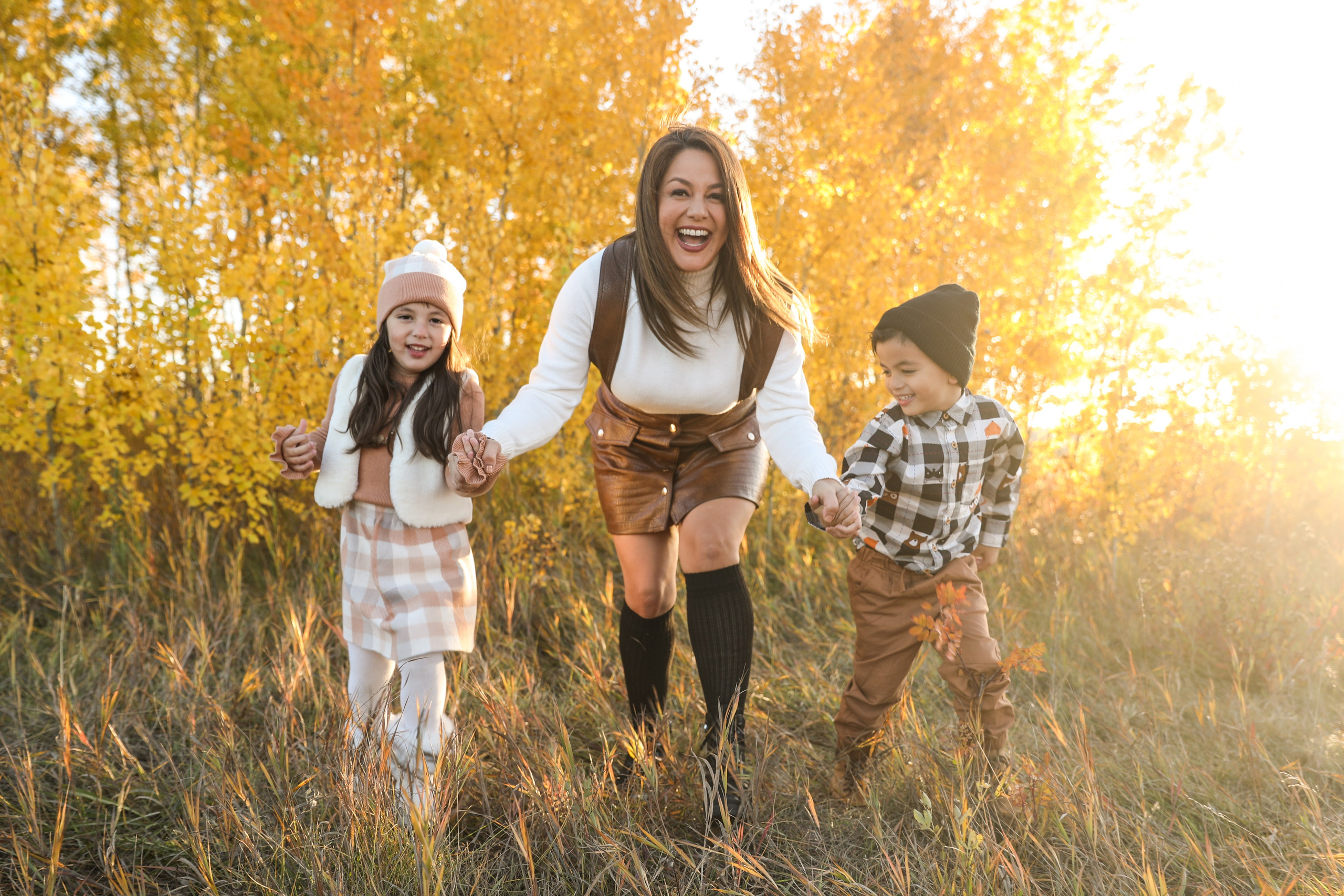 Ocando Family Session. Fotografía accesible en Calgary