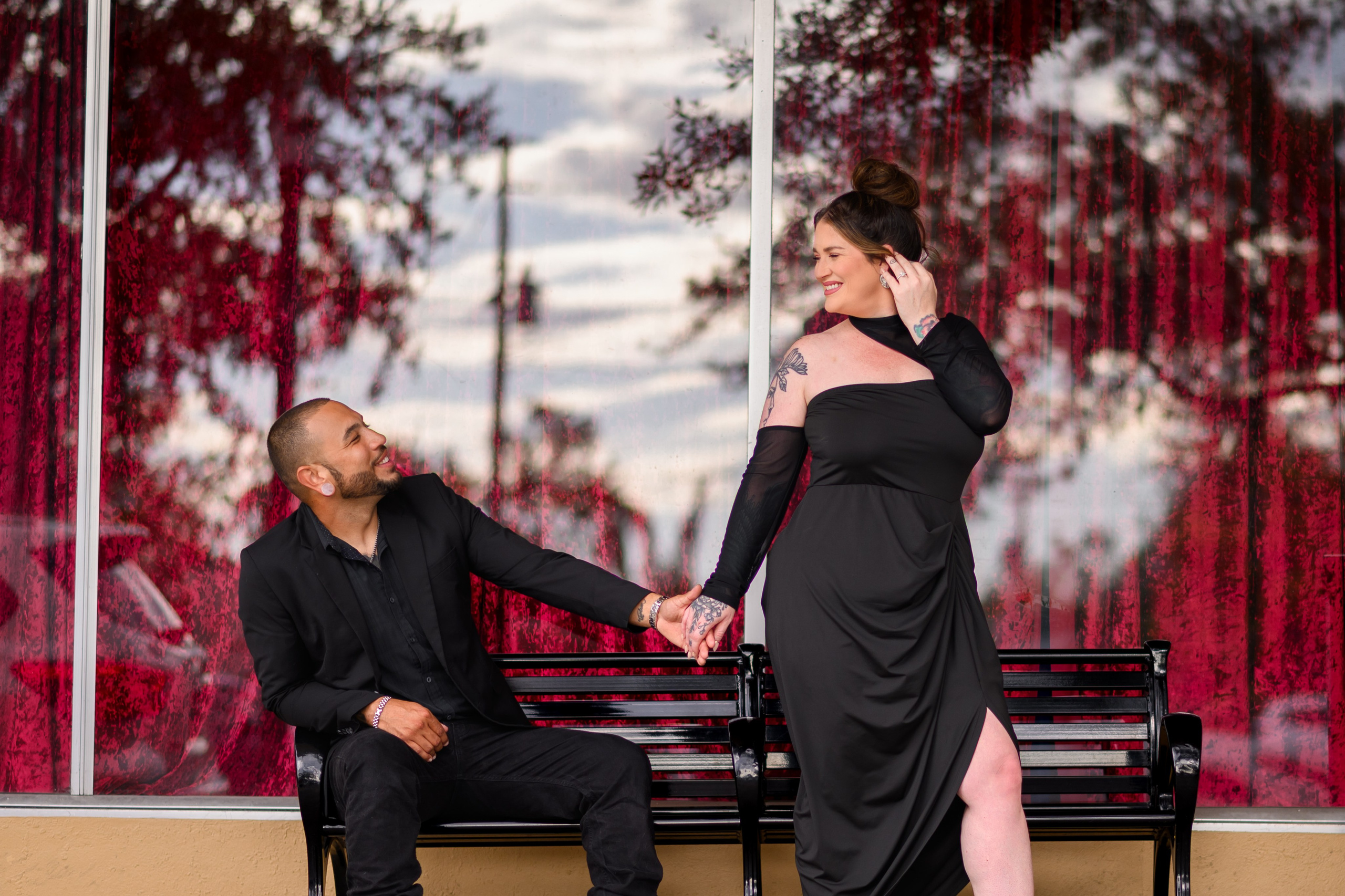 Engagement Session — Downtown Sanford, Florida,