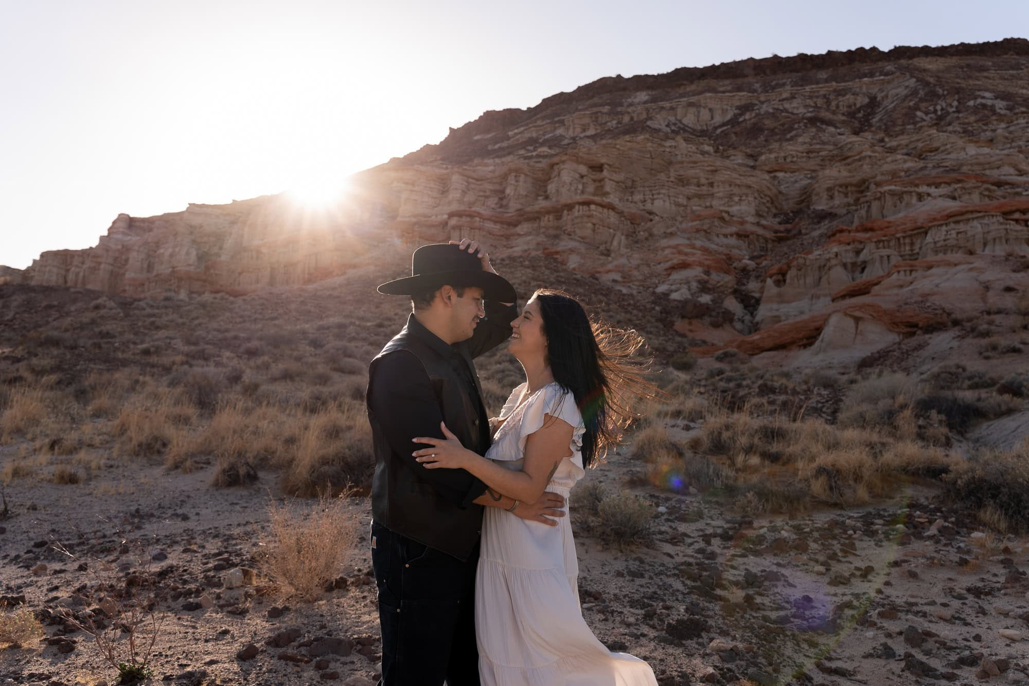 Cowboy themed Adventure Engagement. Cinematic Wedding & Elopement Photography in Los Angeles | Inspired by Indie Film & Real Life