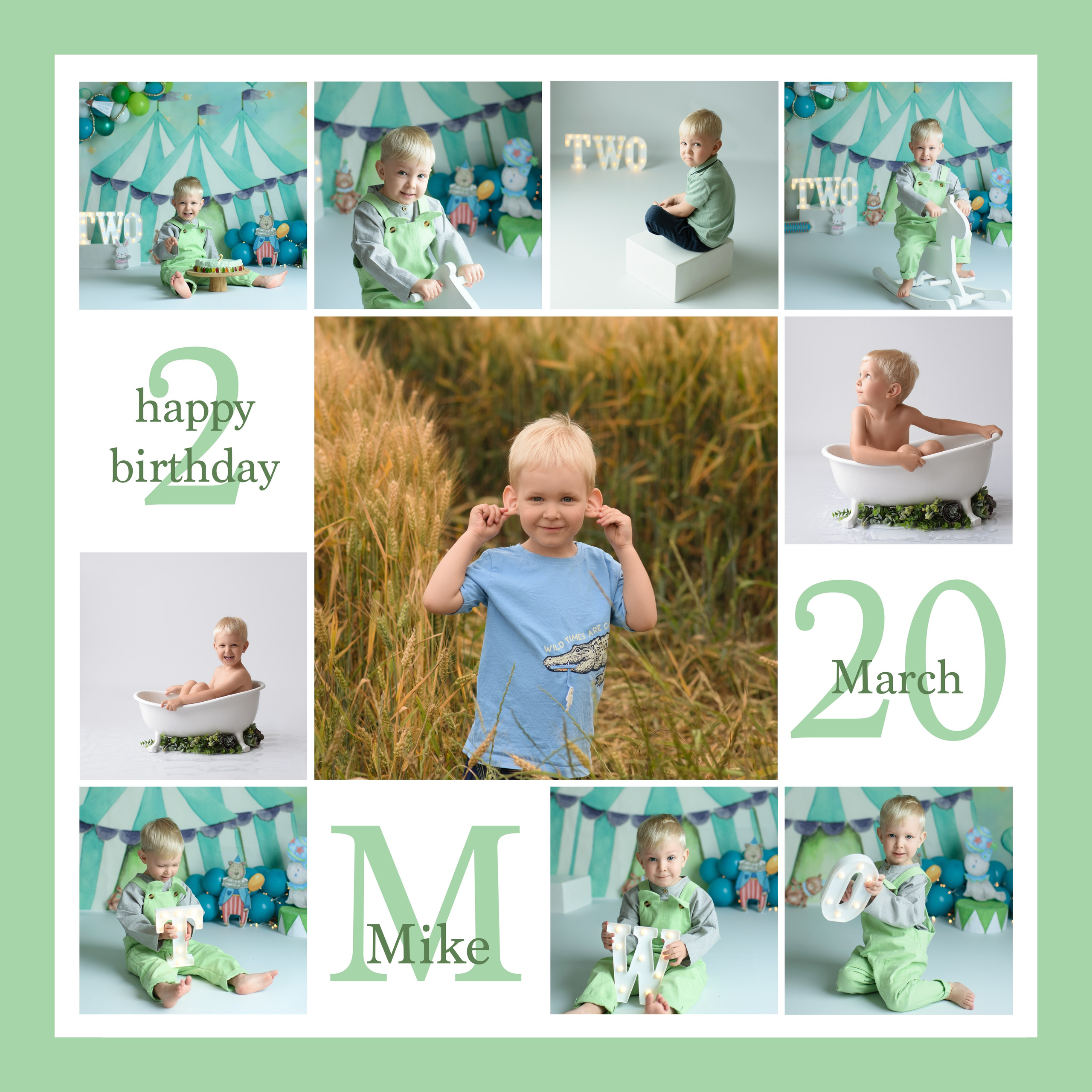 Cake Smash Fotoshooting zum ersten, zweiten Geburtstag. Neugeborene, Baby Fotografin in Düren (NRW) - Vitalina Unruh