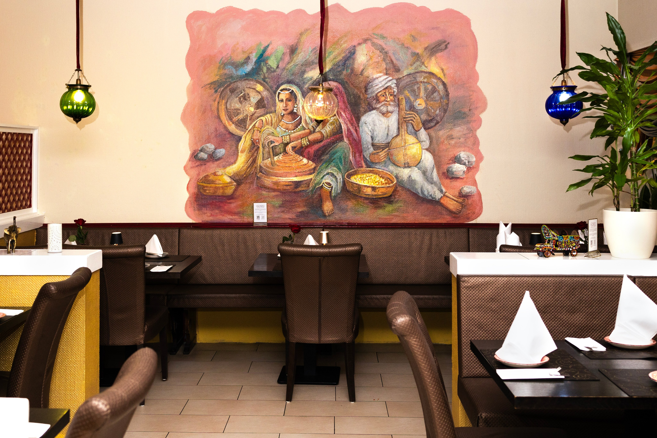 Indisches Restaurant Guru. Photographer in Munich