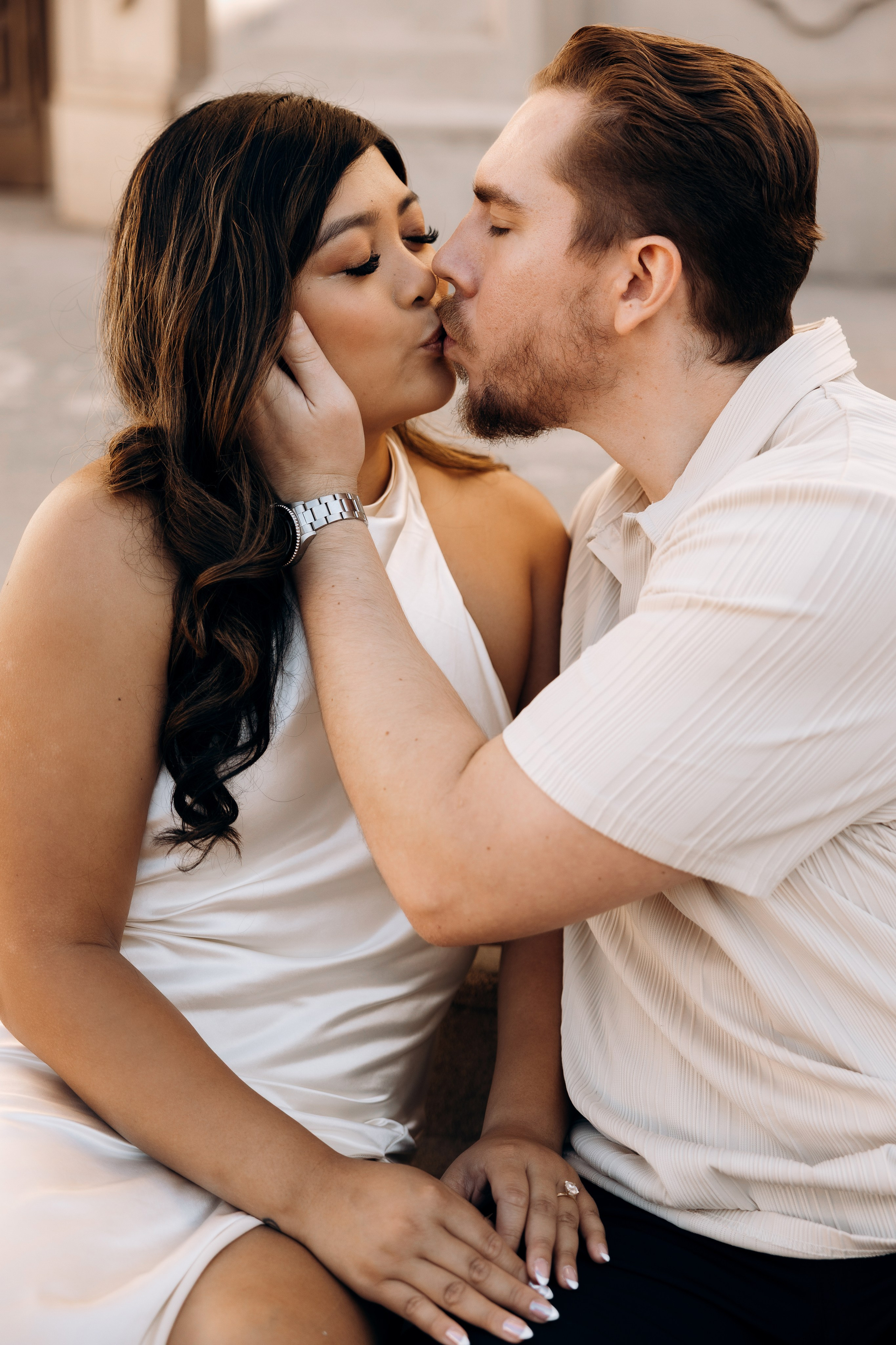 Jenn and Vince. Wedding and family photographer San Diego