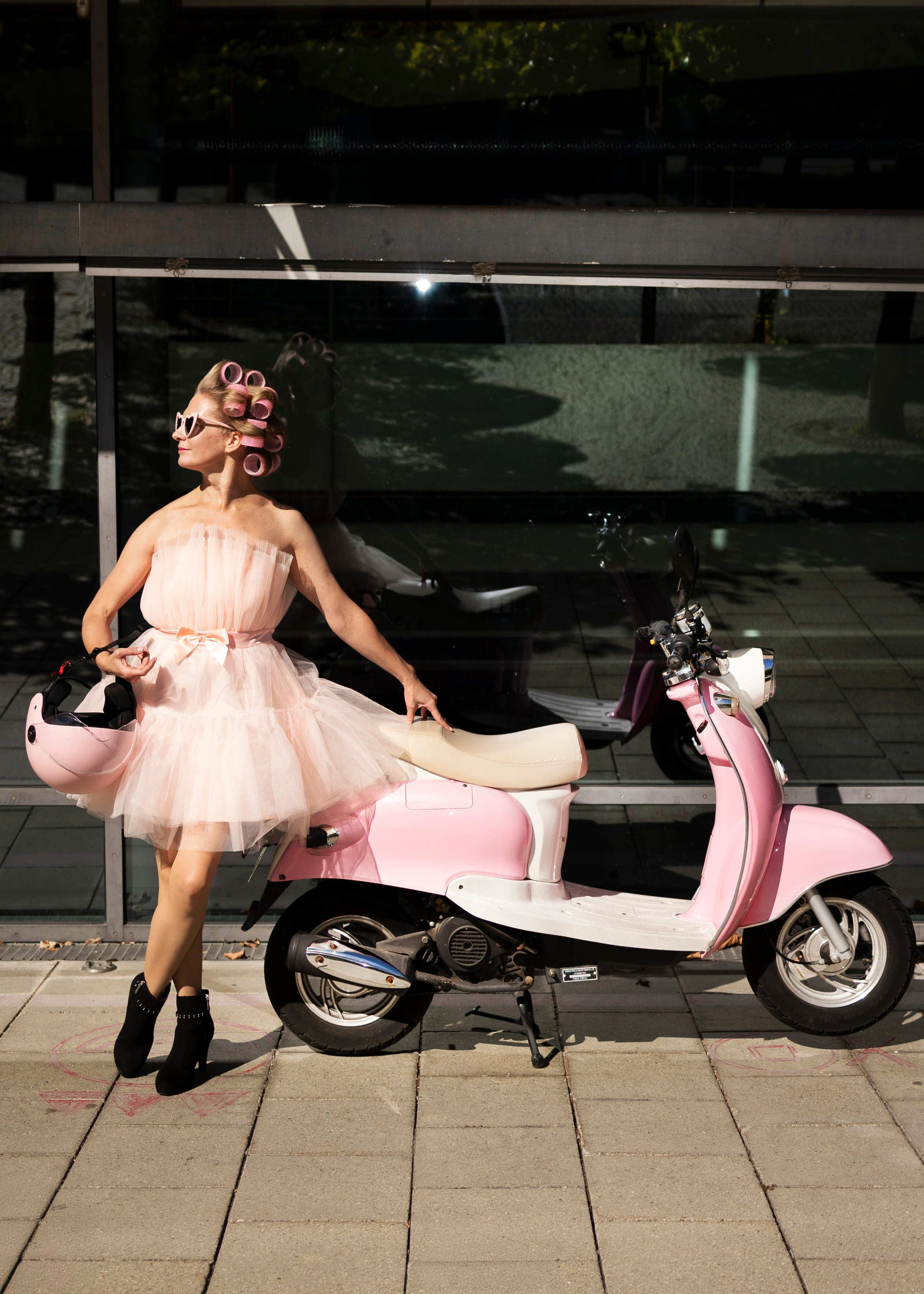 Scooter Shooting. Photographer in Munich