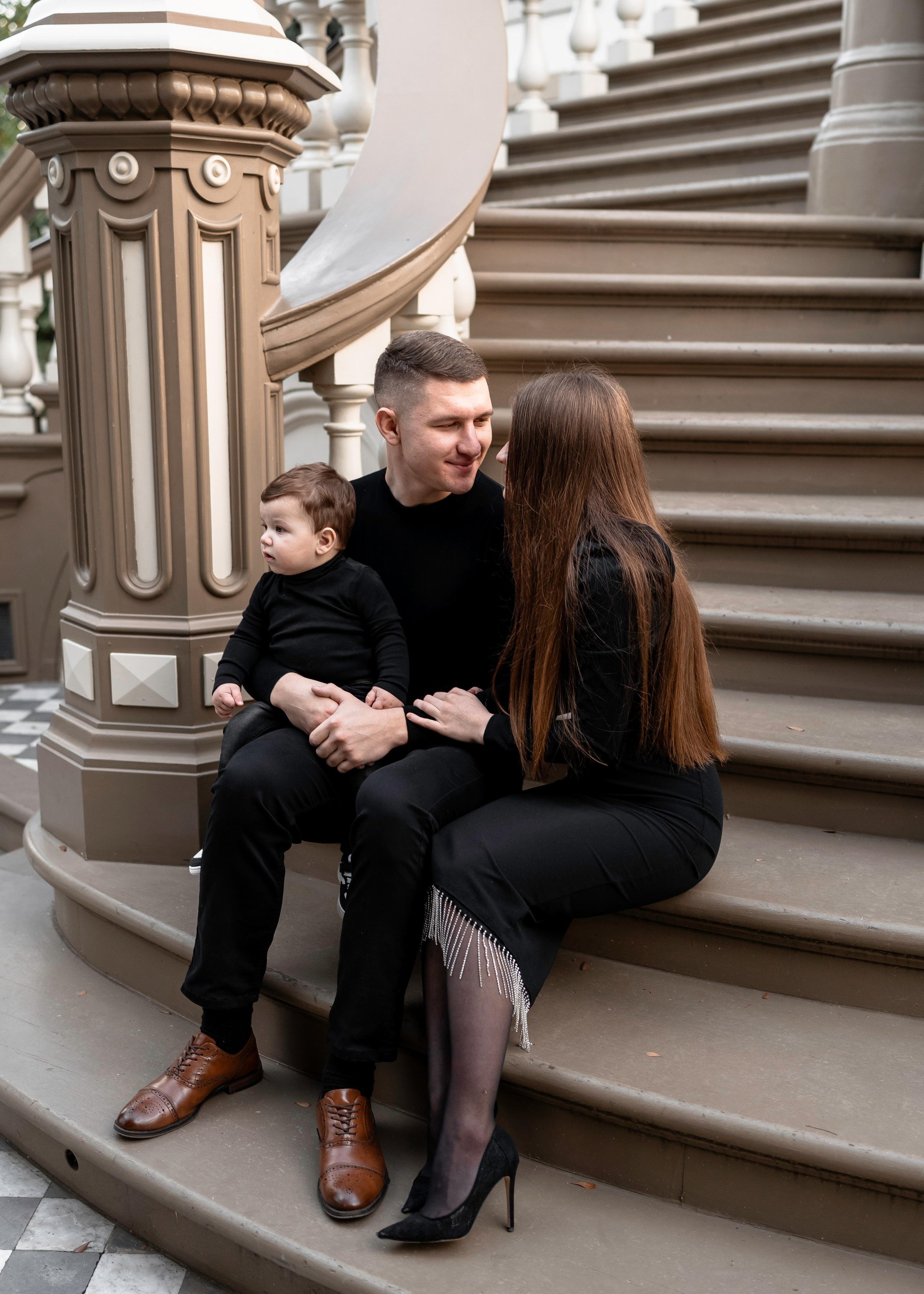 Artem, Nadia & Elisha. Family photographer in Sacramento | Sofia Pavenko