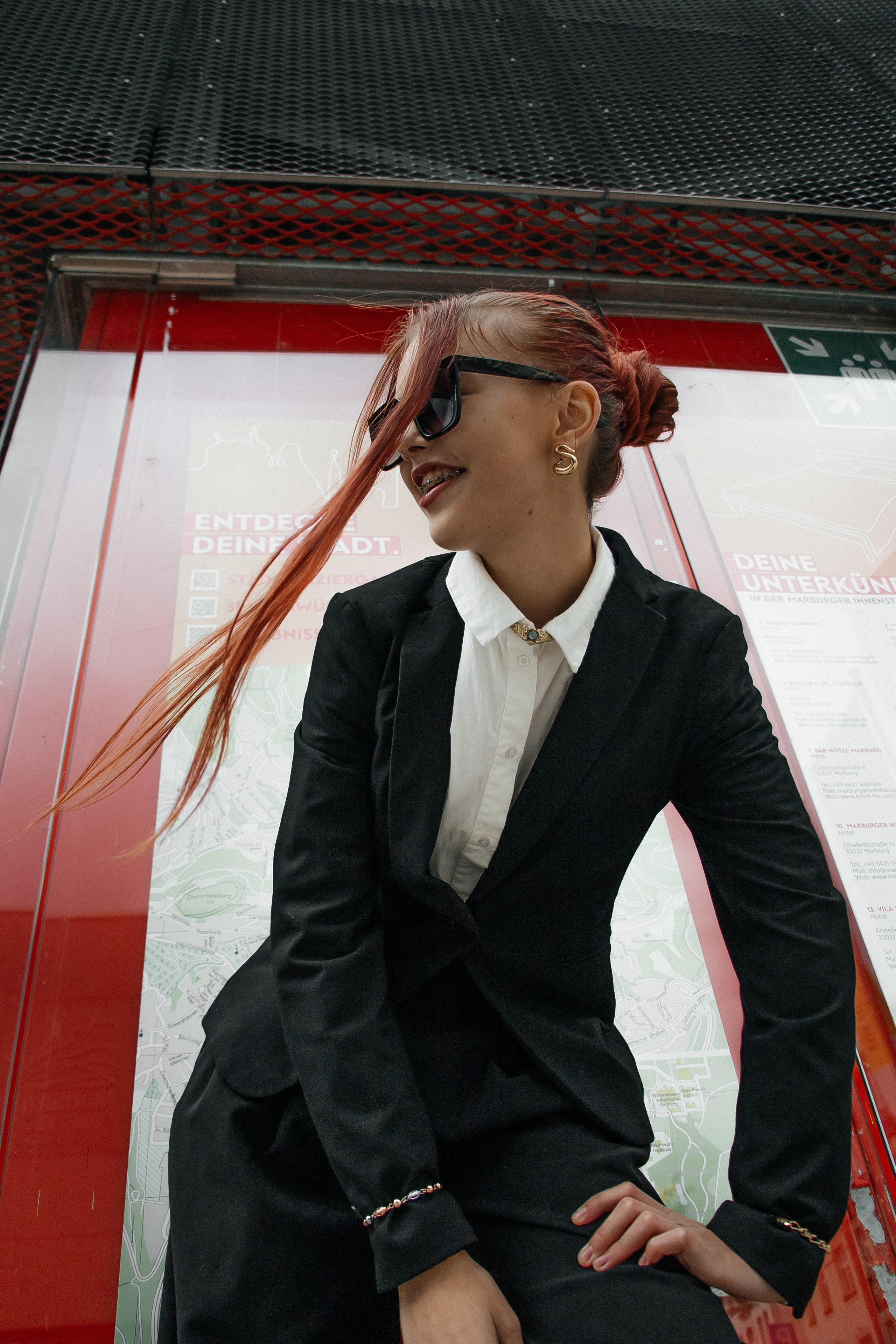 Red girl. PHOTOgrapher Germany MARBURG