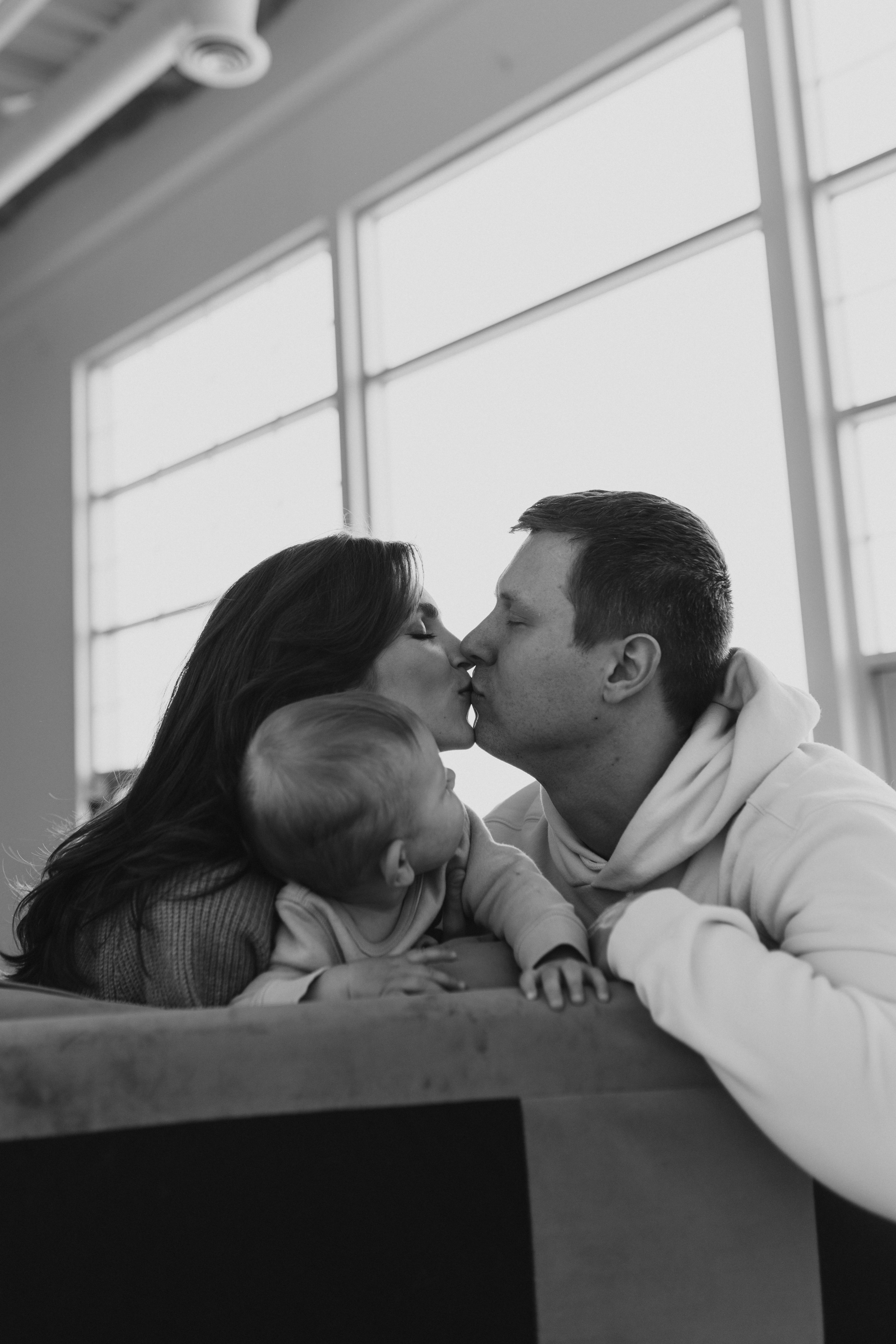 Aleksandr’s first birthday. Home