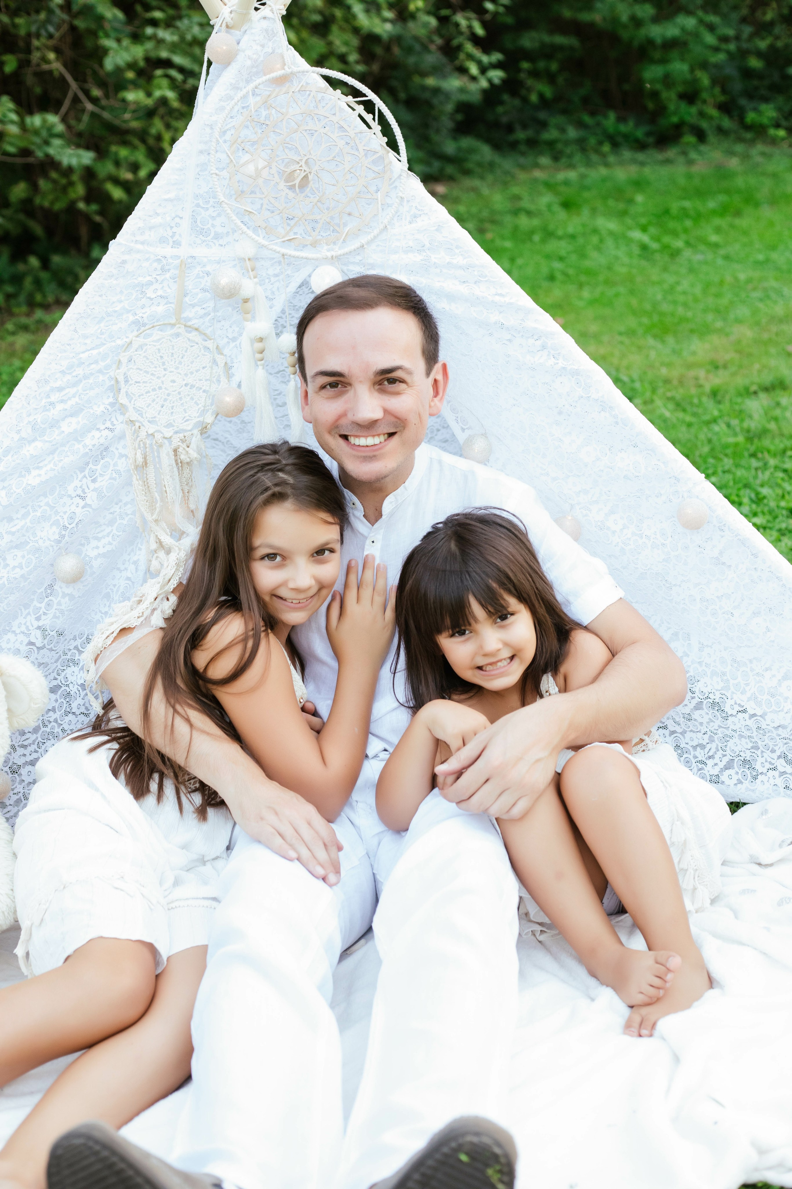 Jennifer e la sua bellissima famiglia. Luci e Capricci Photography