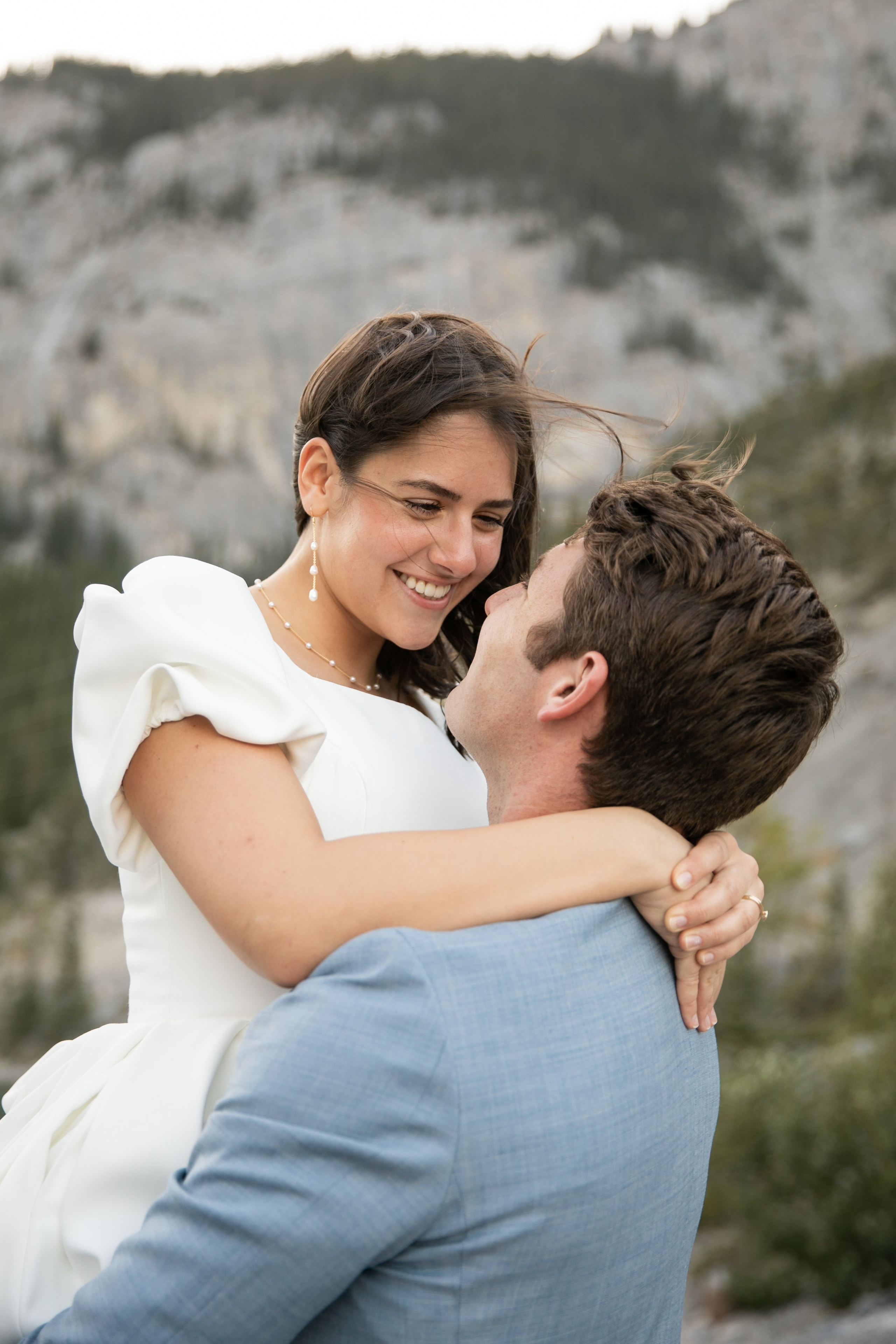 Charity and Josh Wedding — Canmore. Fotografía accesible en Calgary