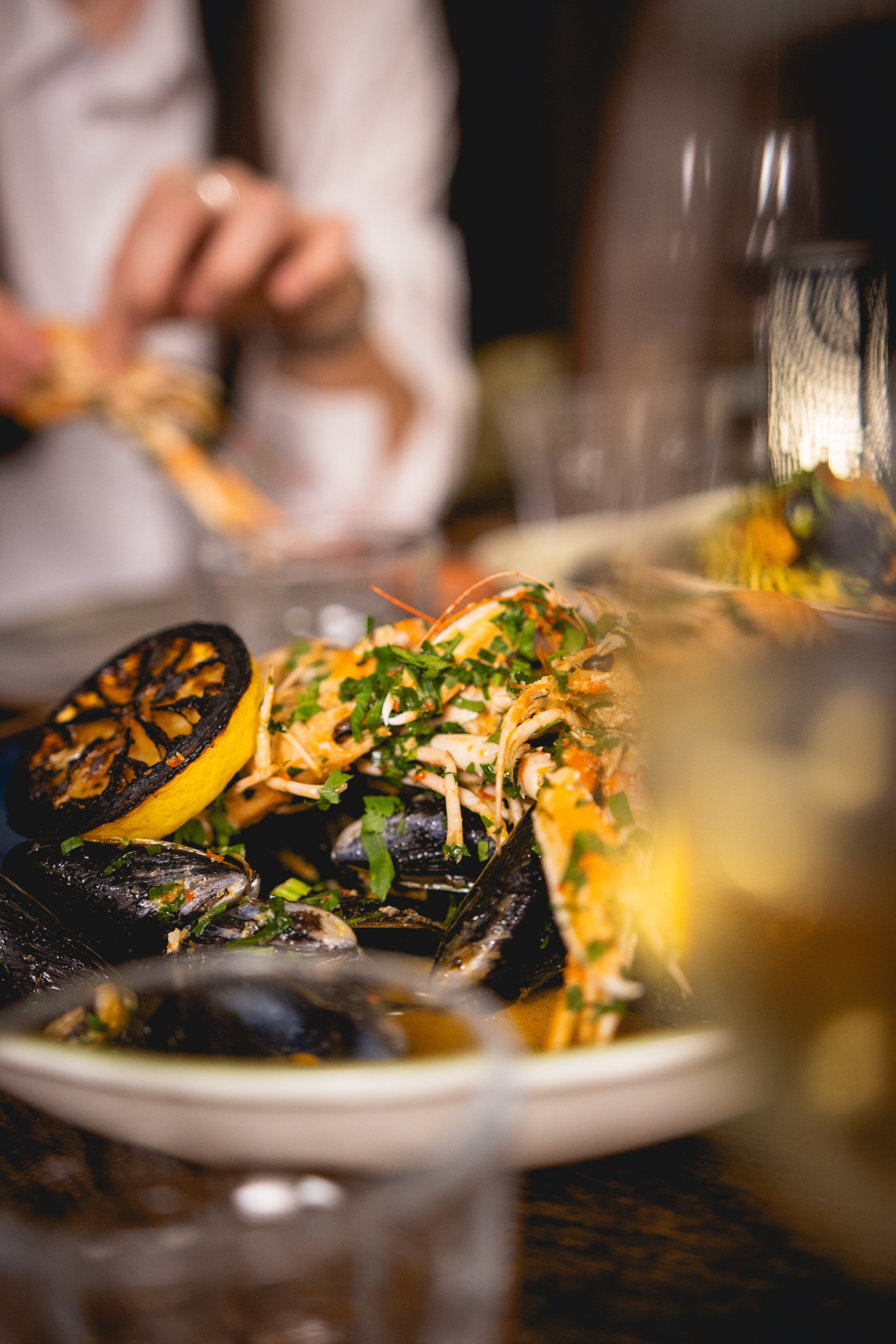 Italian Restaurant. Photographer in Gothenburg Aleksandra Stroganova