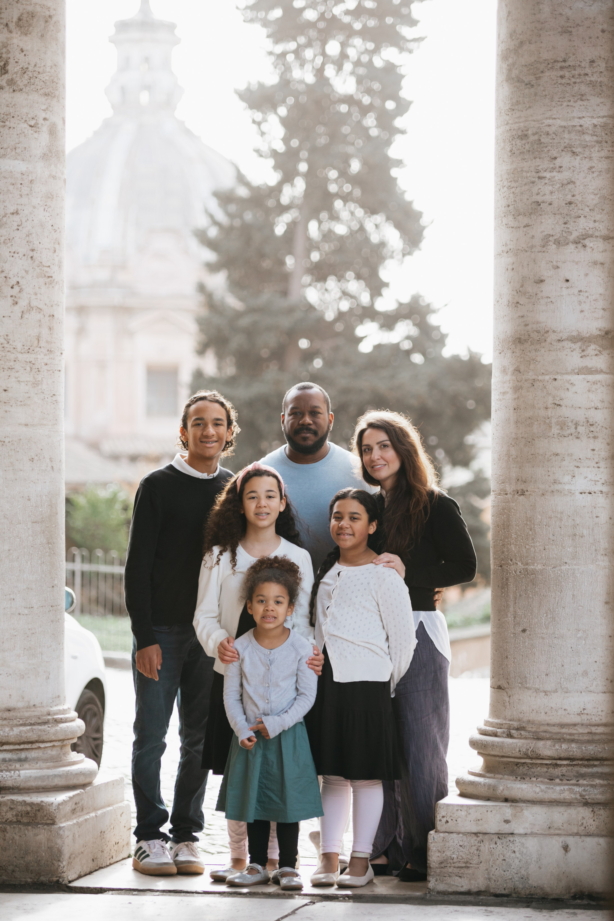 Family photoshoot in Rome. Photographer in Rome