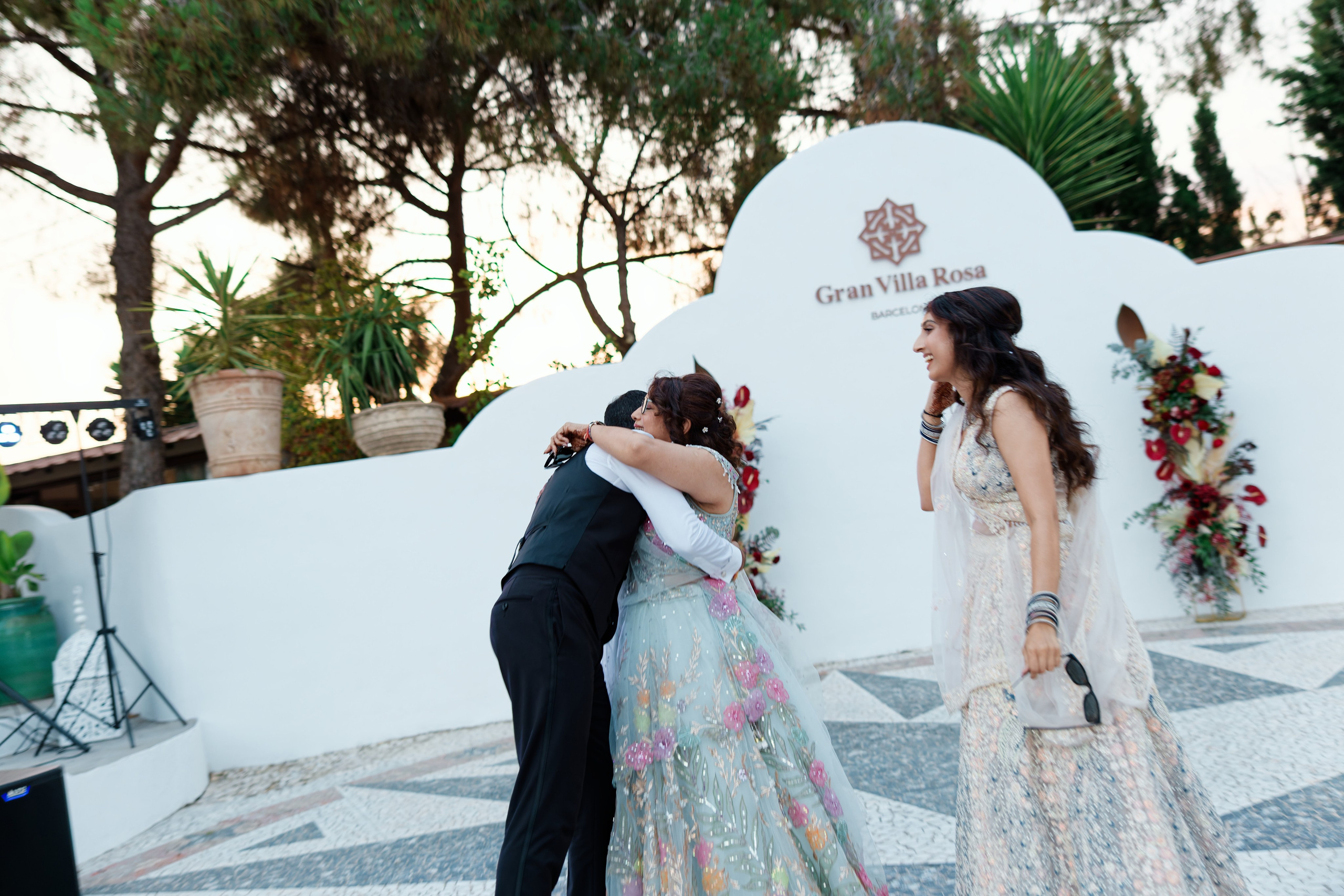 Indian wedding at Gran Villa Rosa, Barcelona