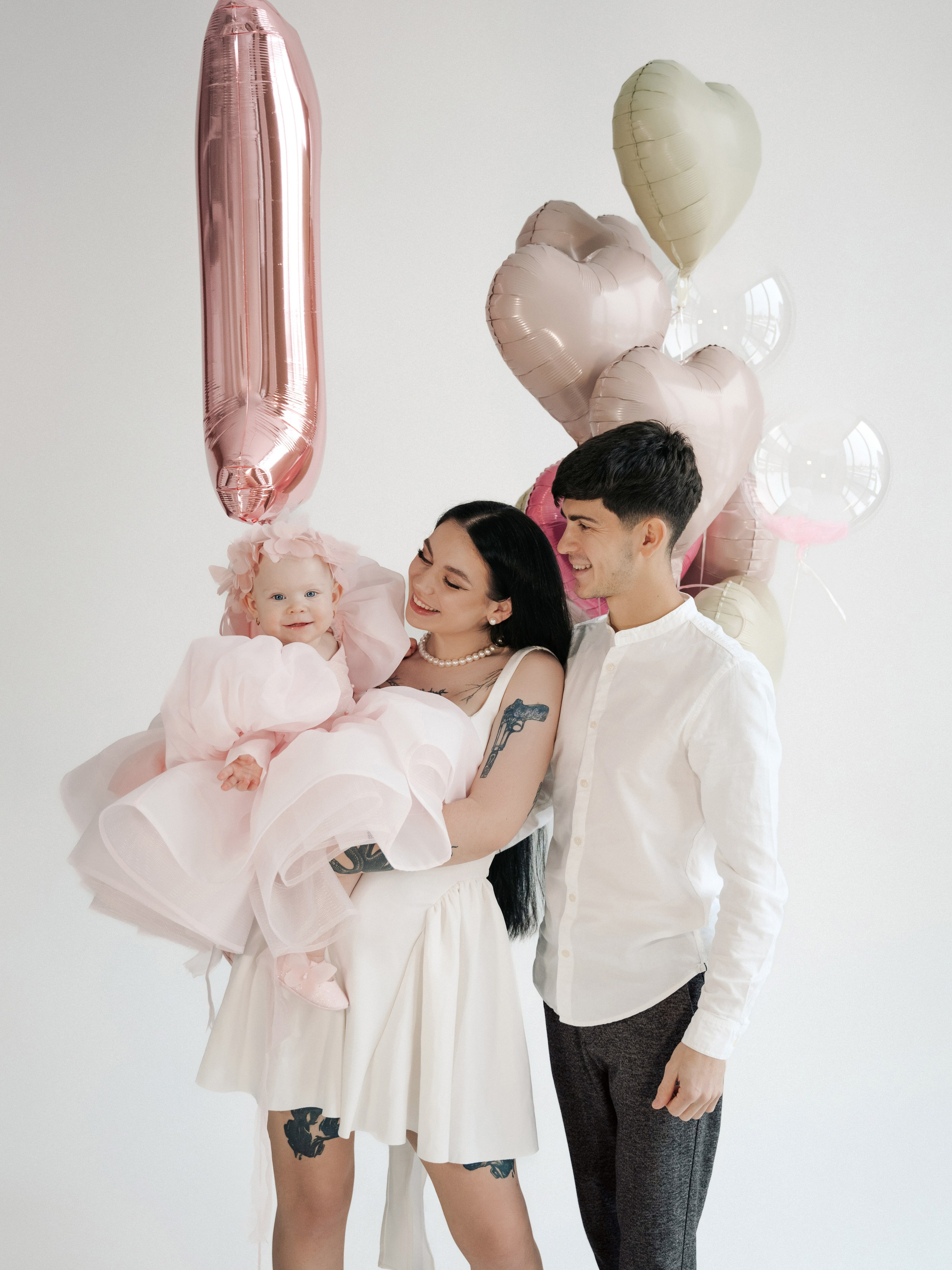 First birthday photoshoot Veronika