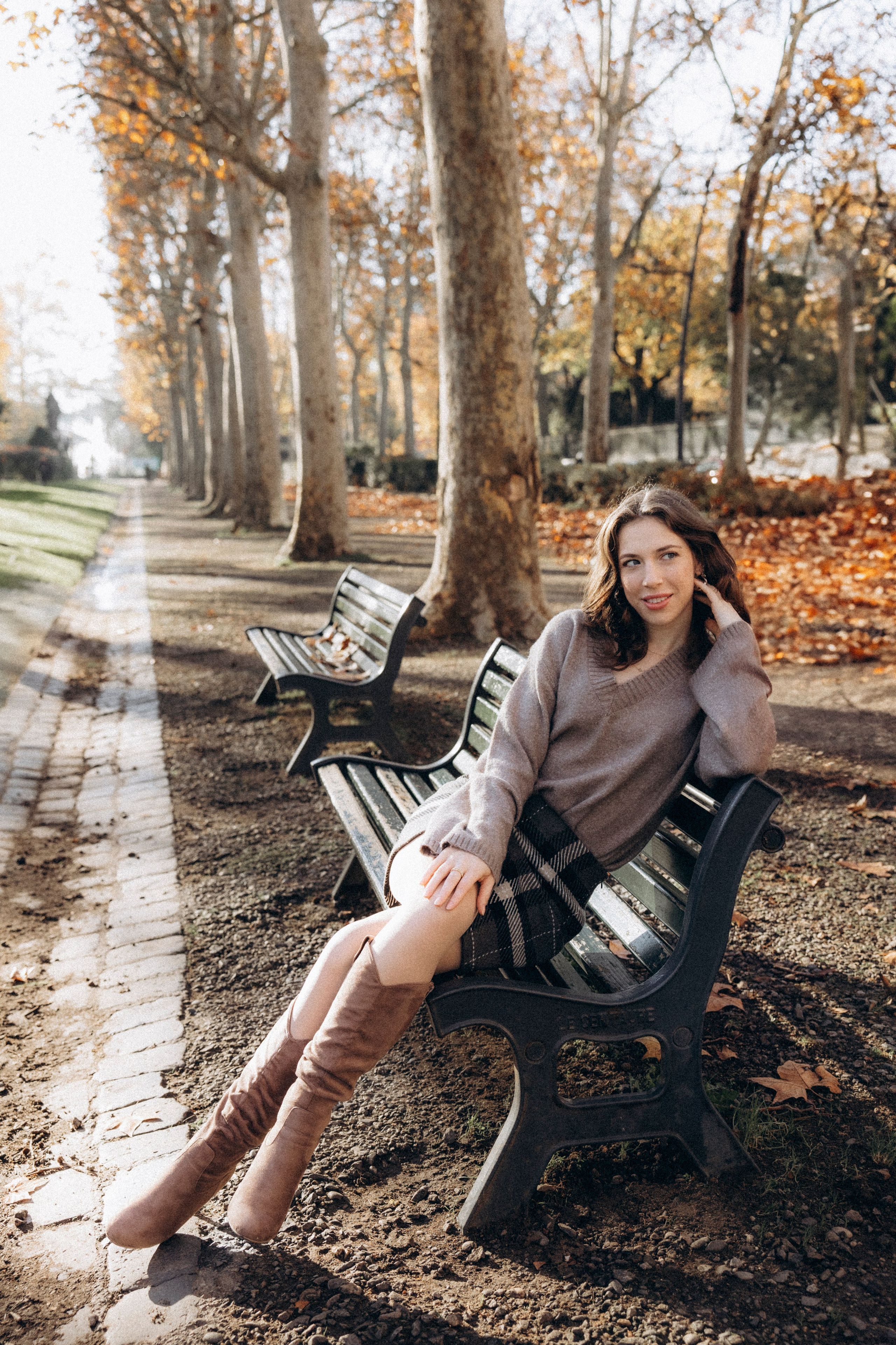 Séance photo d’automne pour Elizaveta à Toulouse. Eugénie Smirnova — photographe à Toulouse et dans le sud-ouest de la France
