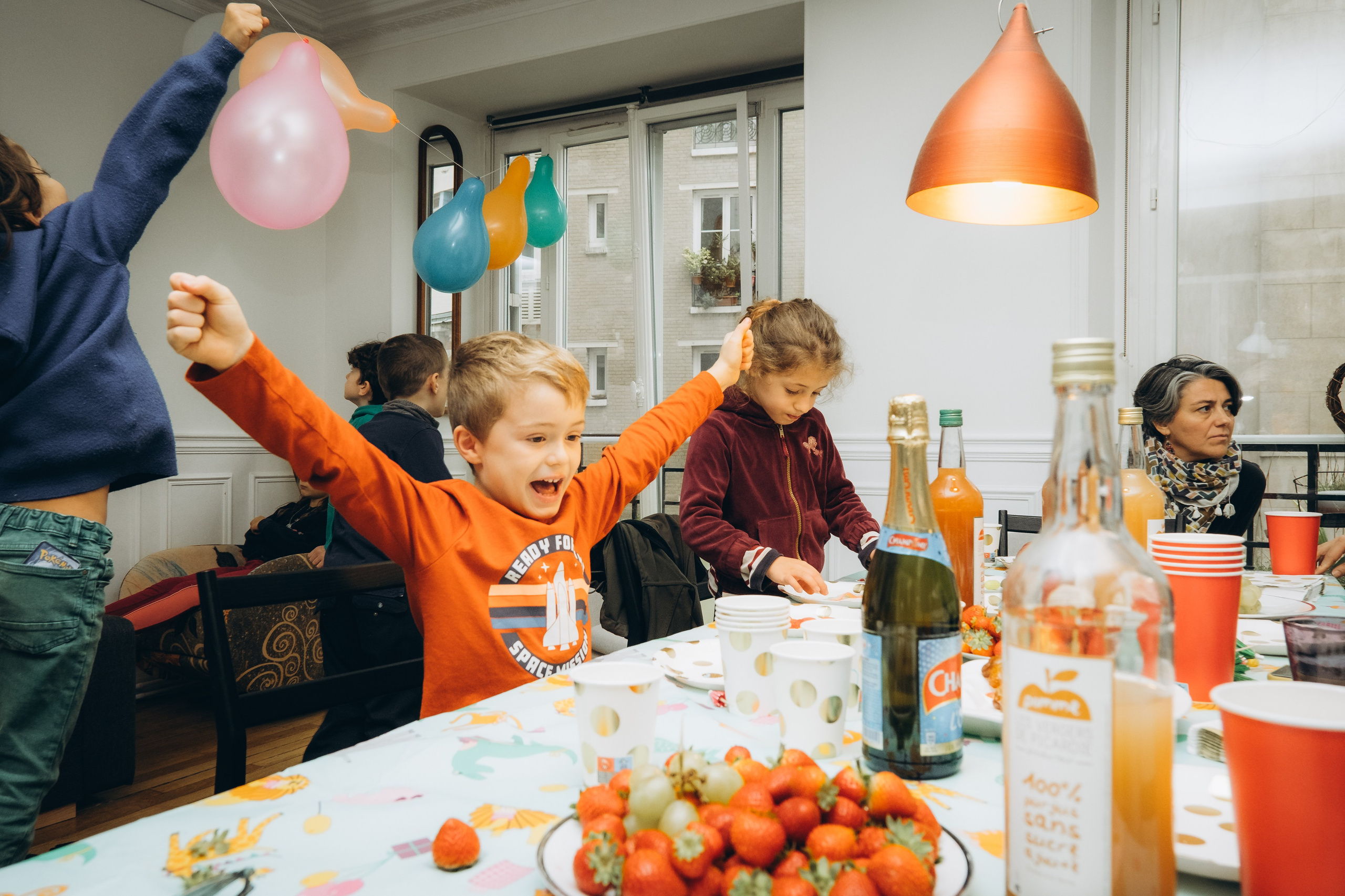 Gabriel’s birthday party. Photographer in Paris Marina Chaput