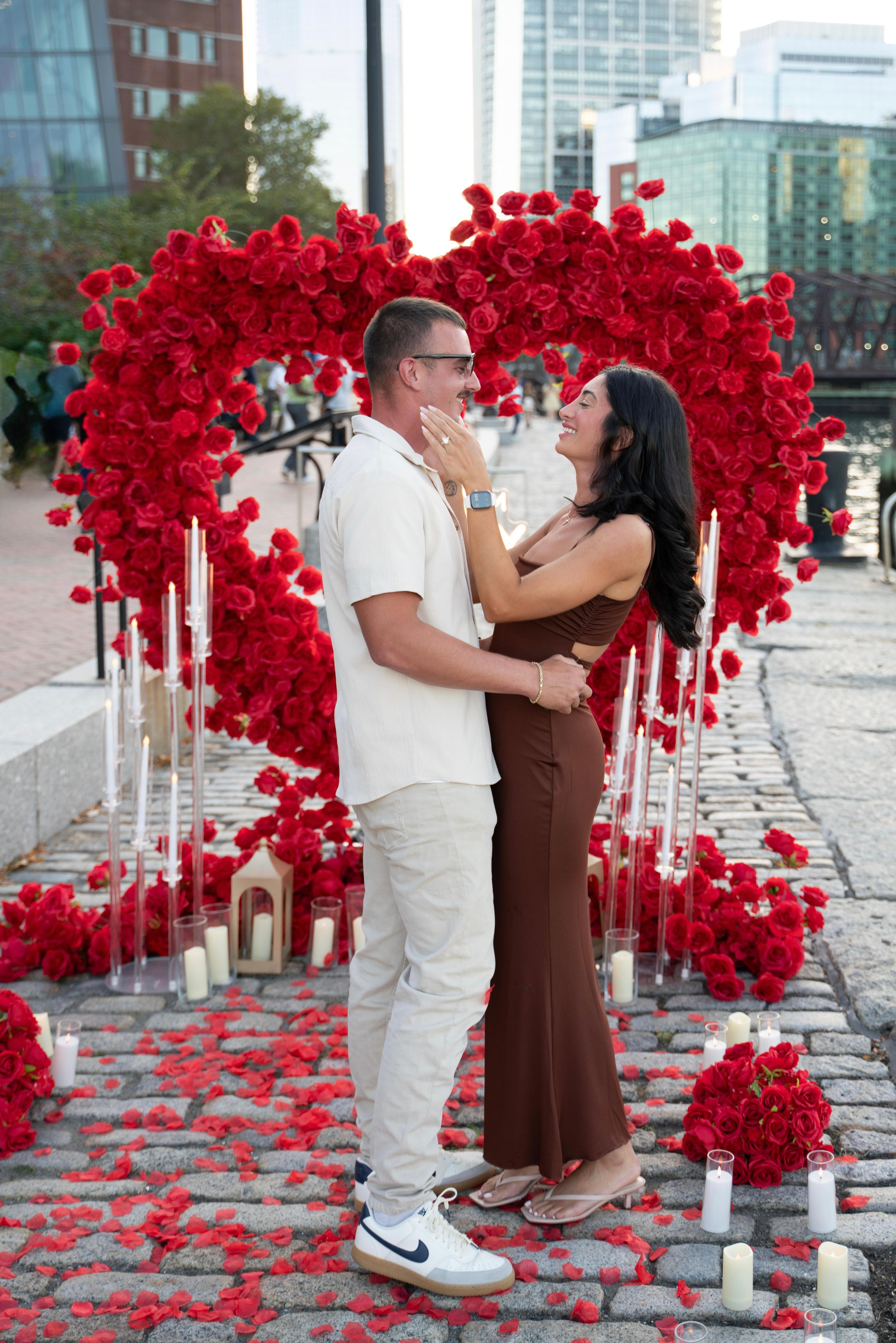 Mike and Alexa at Seaport. Stefanovich Photography | Boston, MA