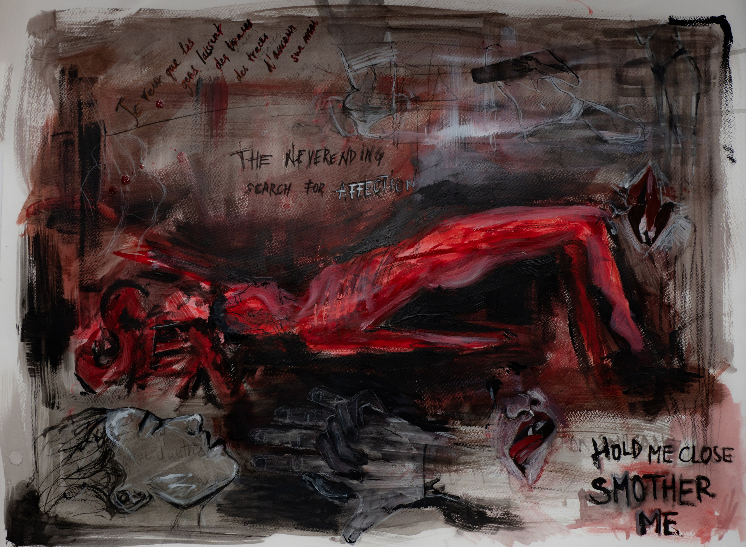 Abstraction. Angelina Sorokopud. Artist in Strasbourg