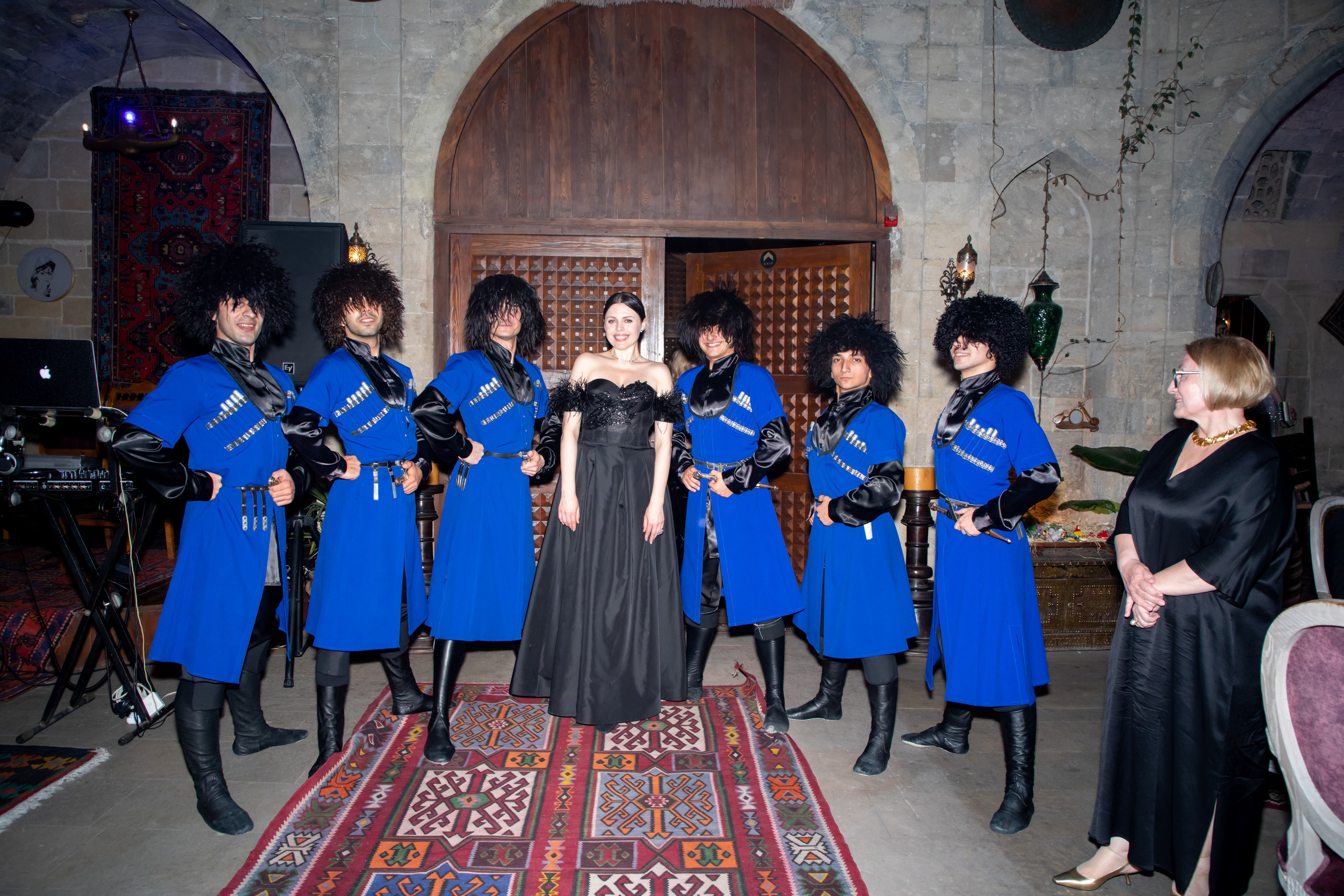 Gala-Dinner with the French Countess, the main etiquette expert Marie de Tilly. Baku Photographer