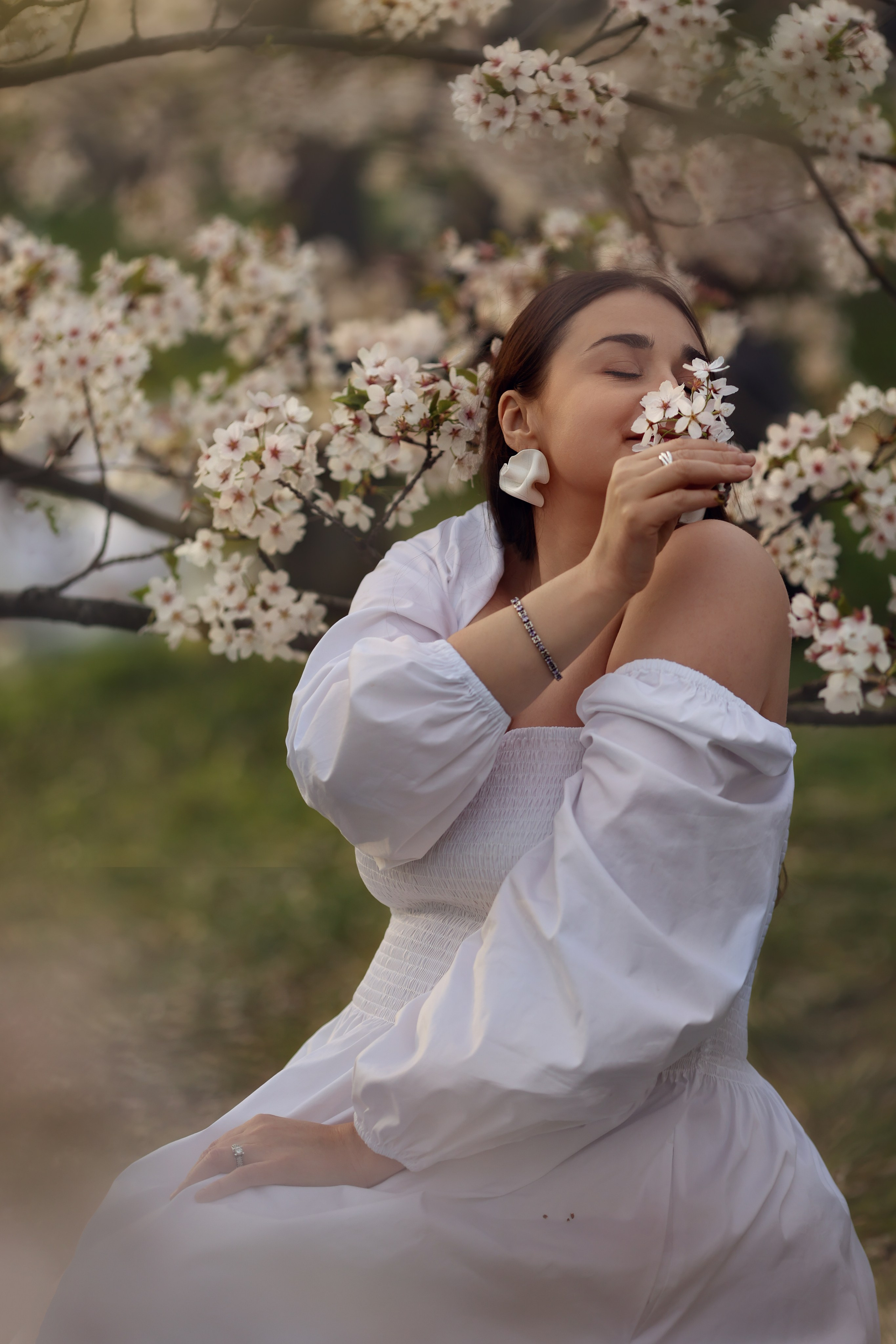 Нежное цветение сакуры. Family photographer in Vilnuis Svetlana Naumova