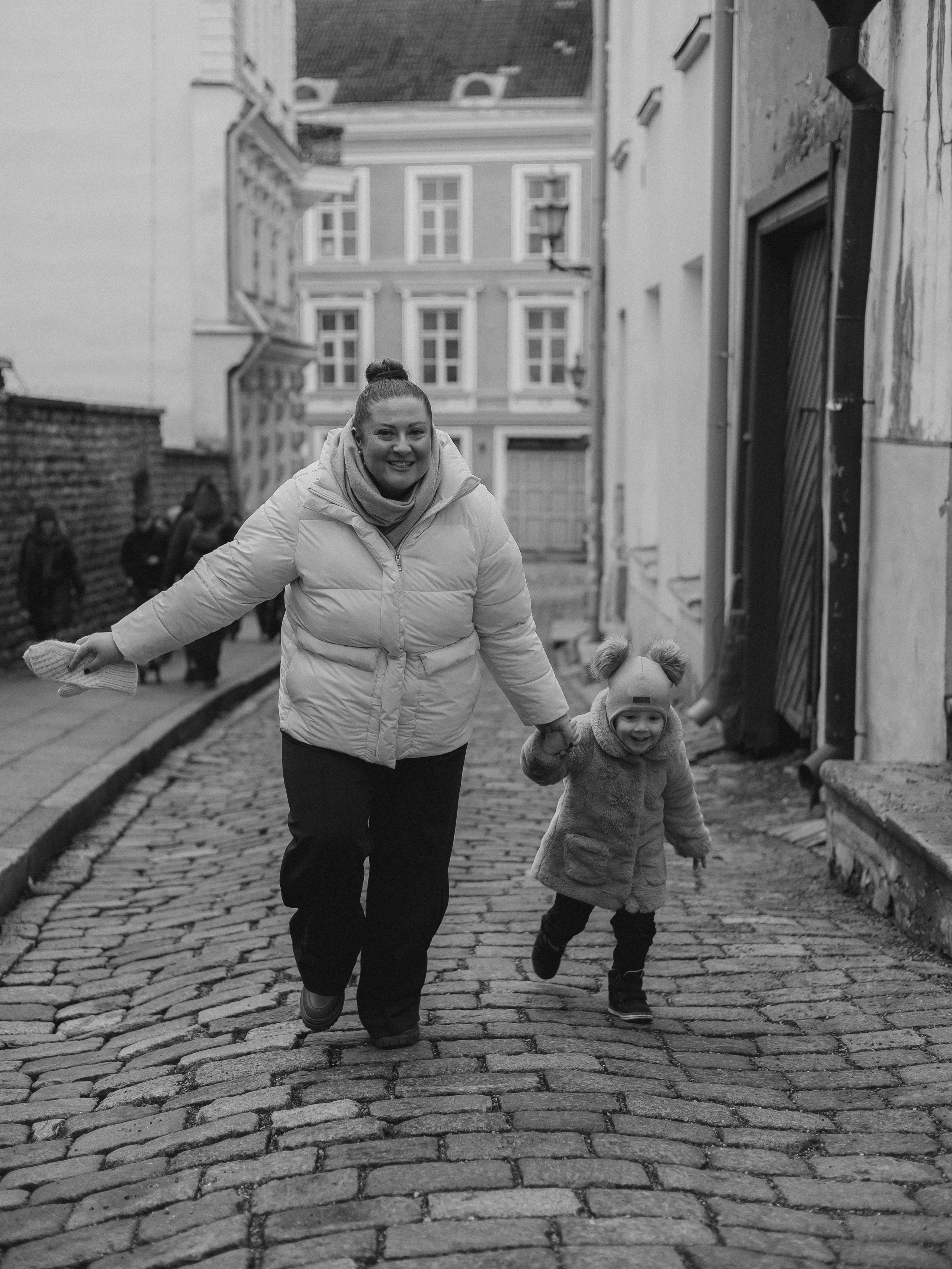 Юля с семьёй. Семейный фотограф в Таллинне Дарья Кивимейстер