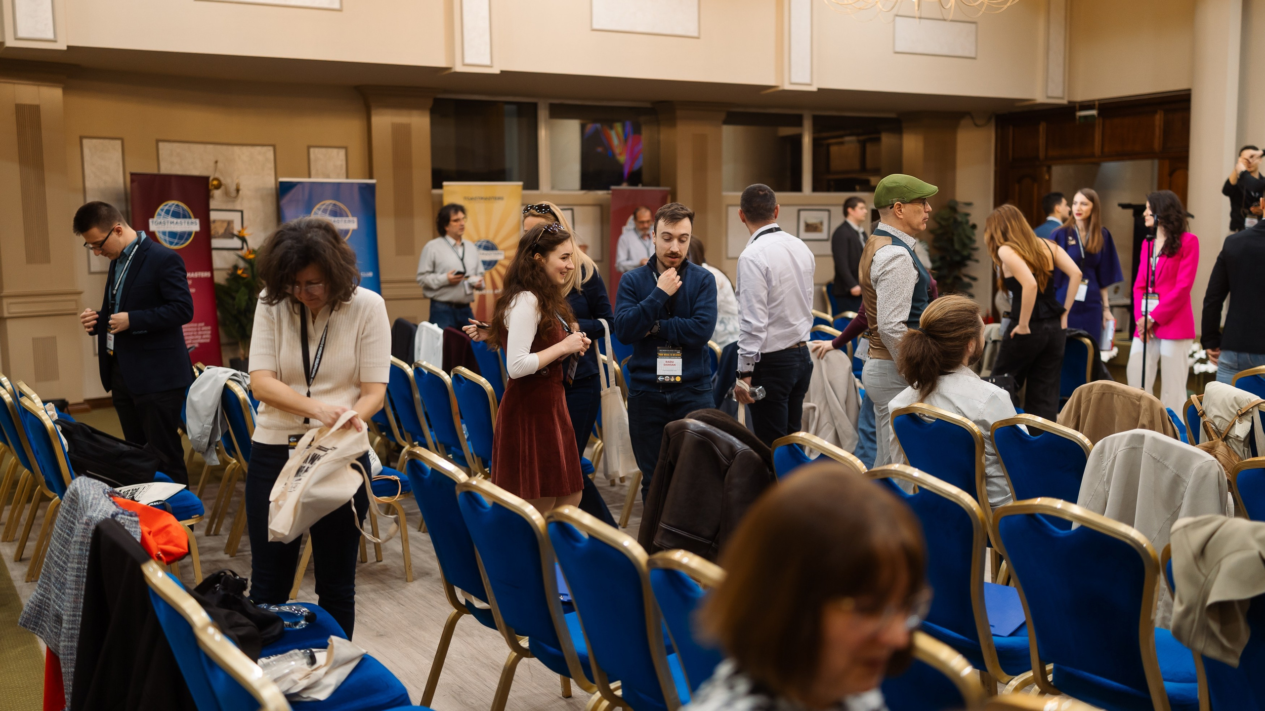 Toastmasters Conference. Marius Ciocan