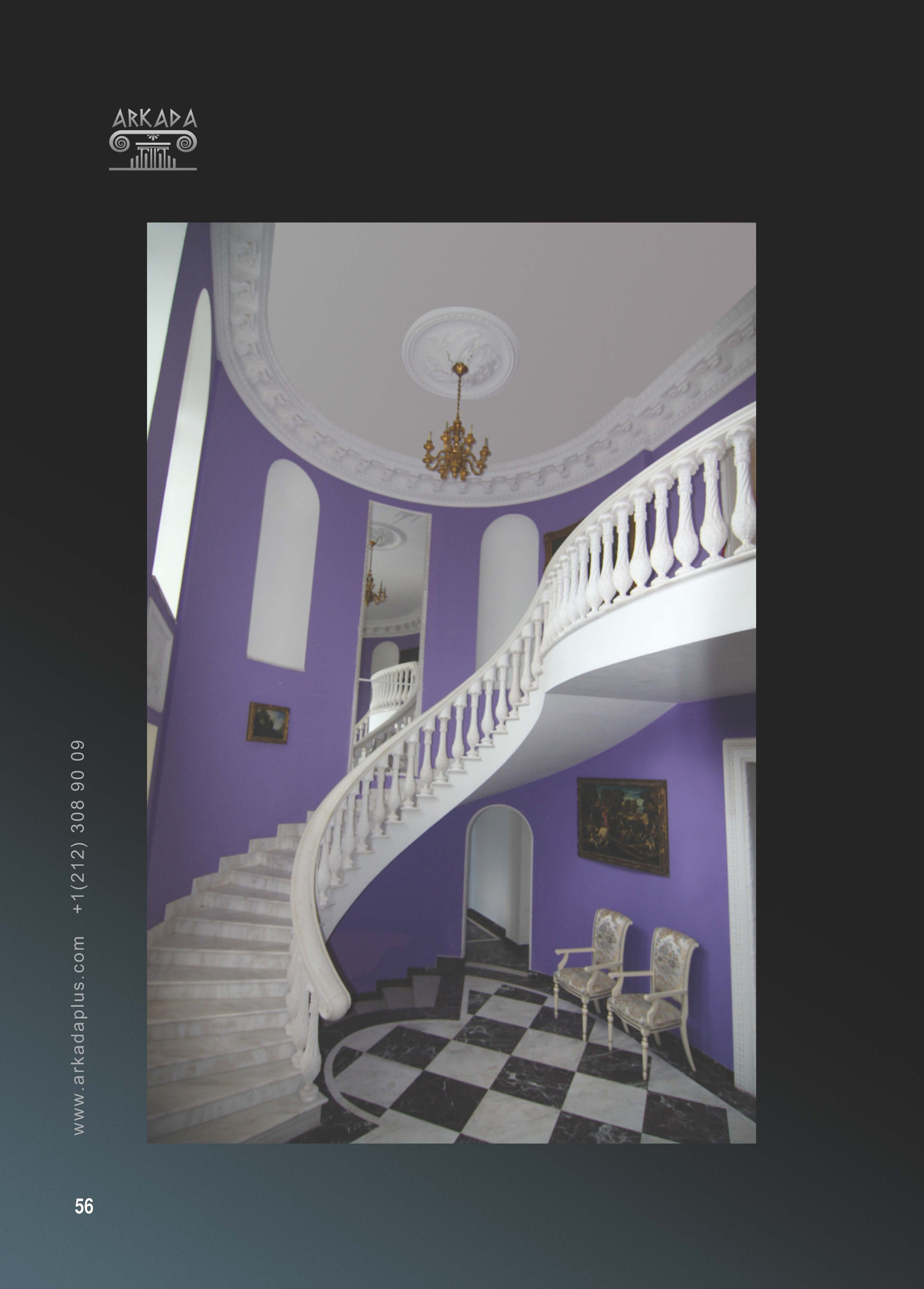 Catalog pages. Plaster molding