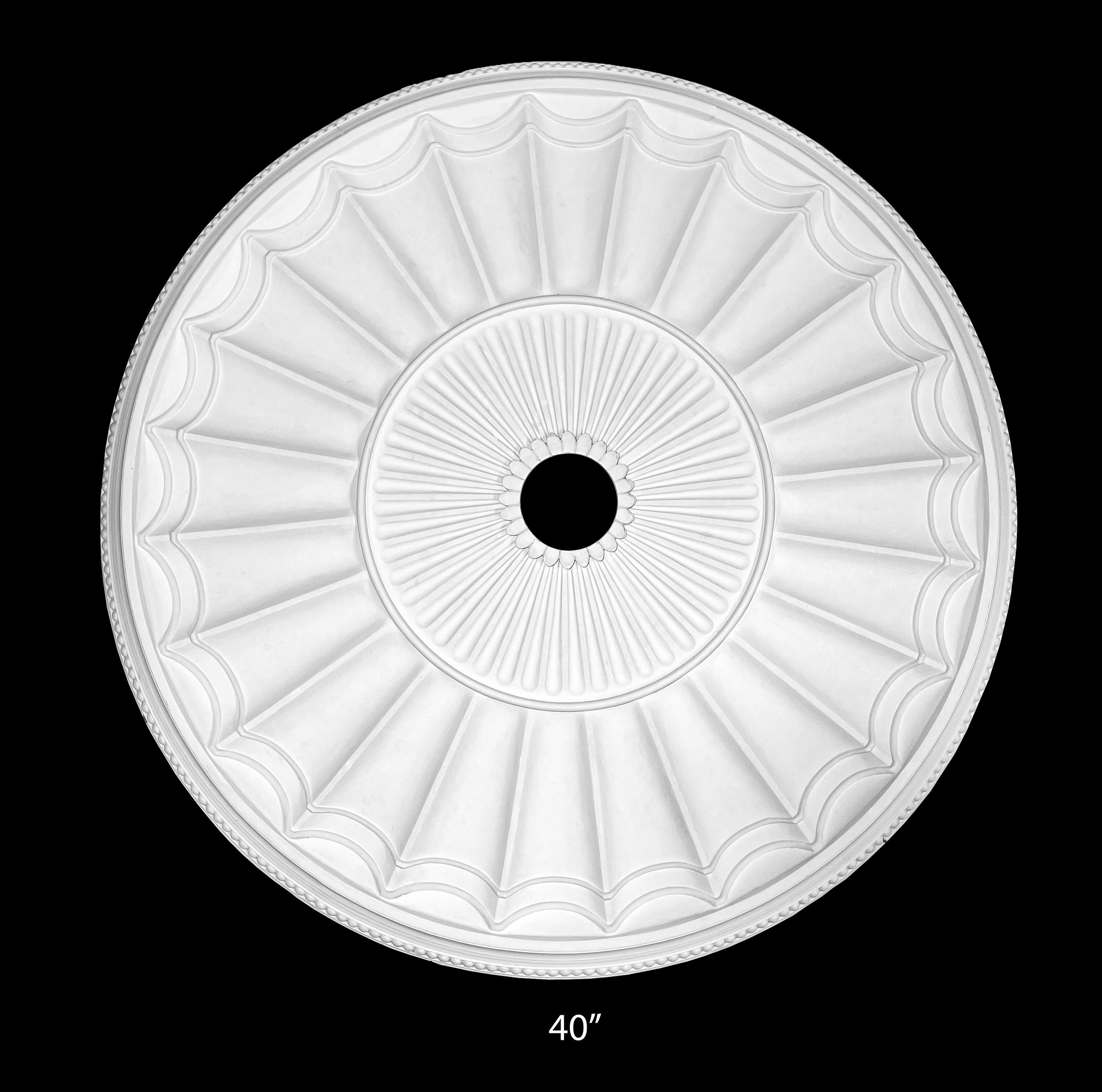 Medallions. Plaster molding